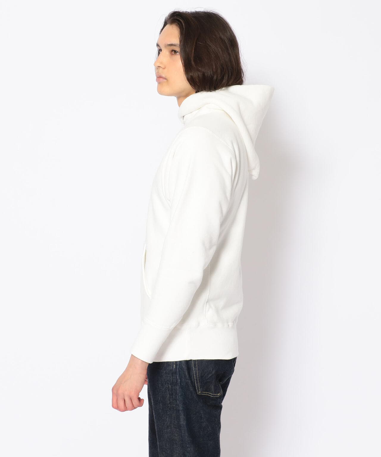 ATON（エイトン）GARMENT DYE HOODEI / フーディー