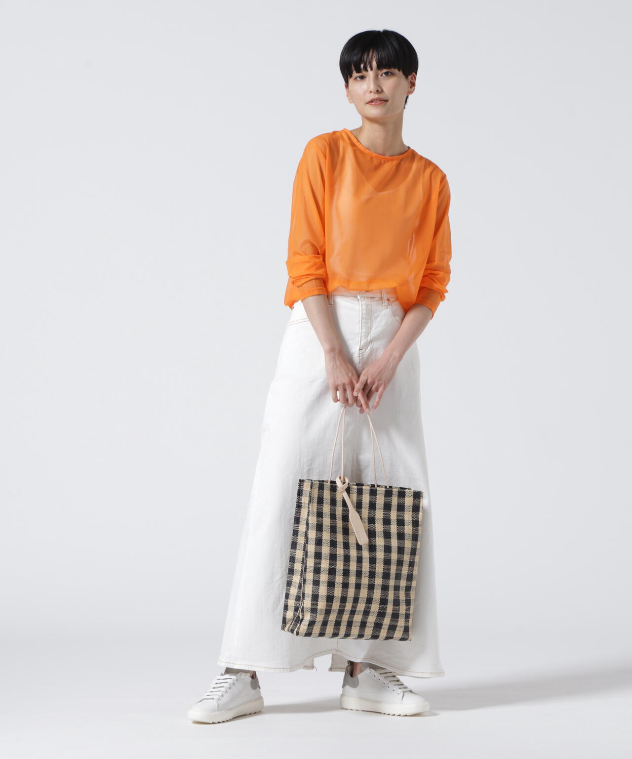 Ele Sac（エルサック）PAPIRO L/かごトートL