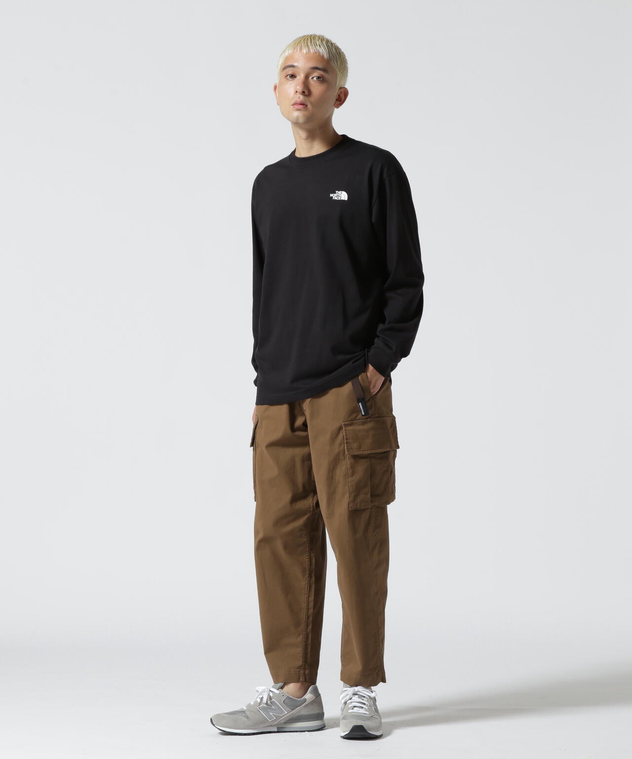 THE NORTH FACE/ザ・ノースフェイス　L/S Back Square Logo Tee ロングスリーブバックスクエアロゴティー