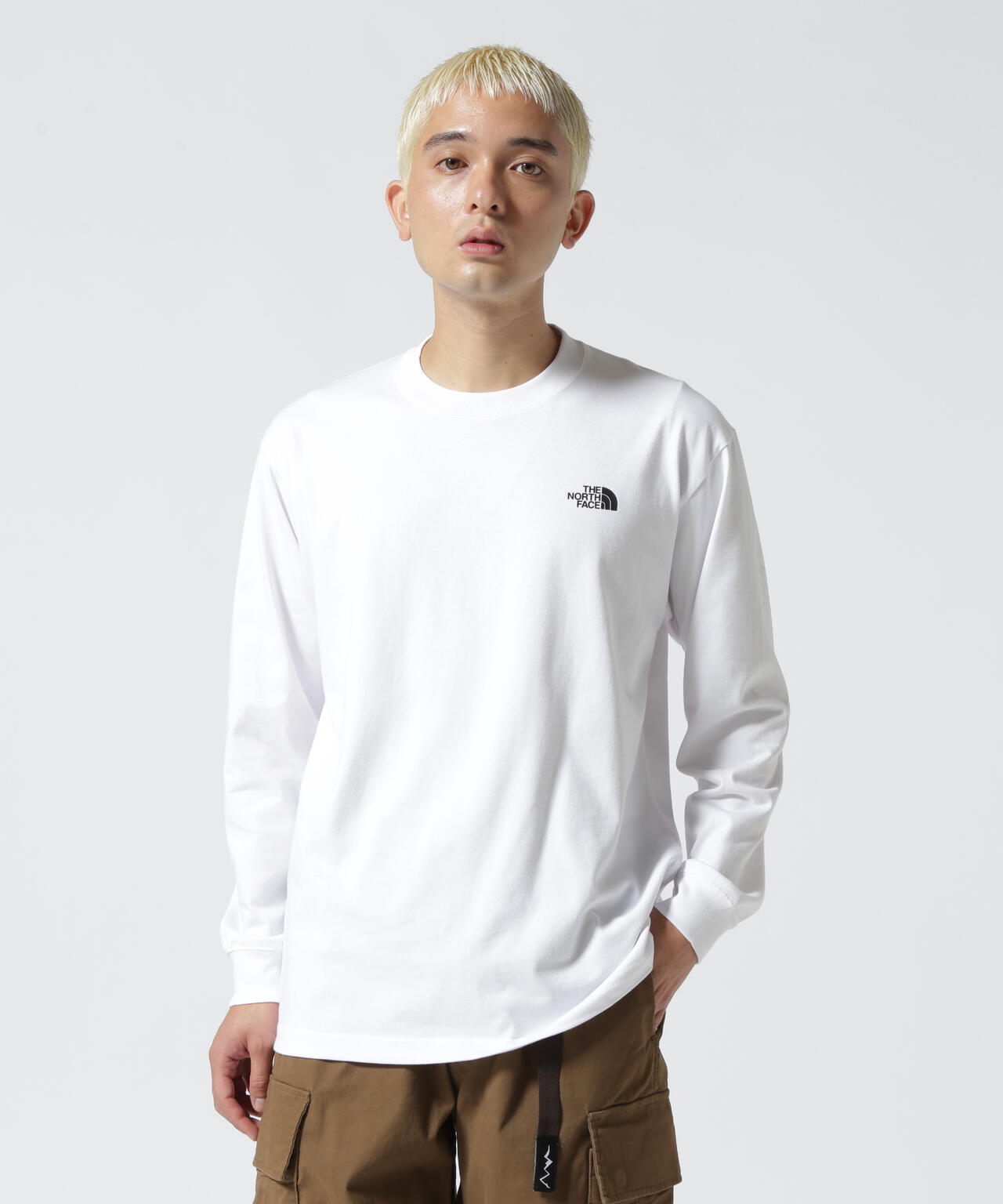 THE NORTH FACE/ザ・ノースフェイス　L/S Back Square Logo Tee ロングスリーブバックスクエアロゴティー