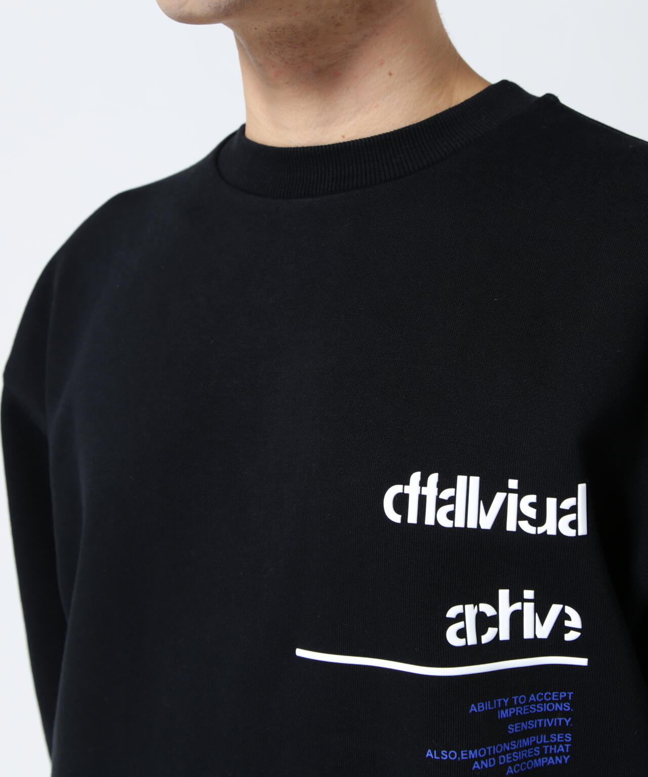 A4A(エーフォーエー)DAMASUKU CREW NECK SWEAT クルーネックスウェット