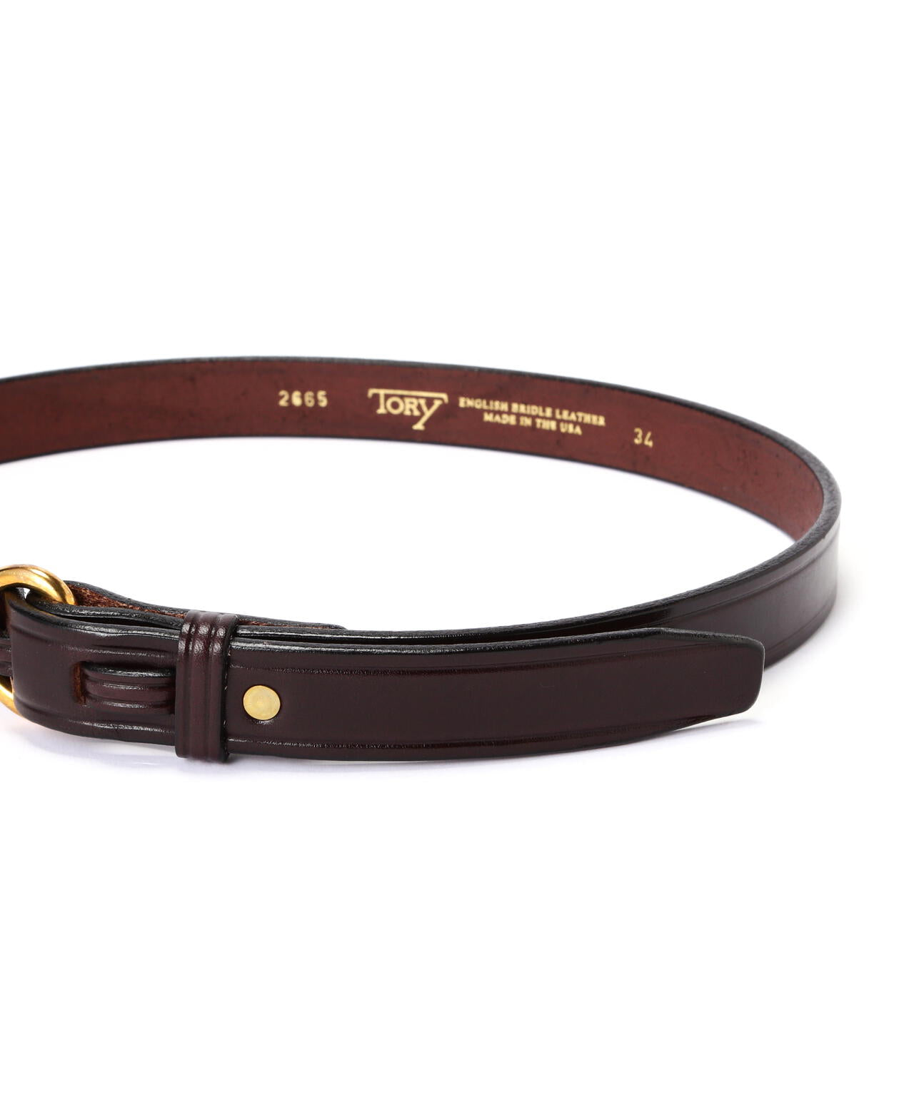 【TORY LEATHER/トリーレザー】Brass Mini Hoof Pick Belt /ブラスミニ　フーフ ピック ベルト