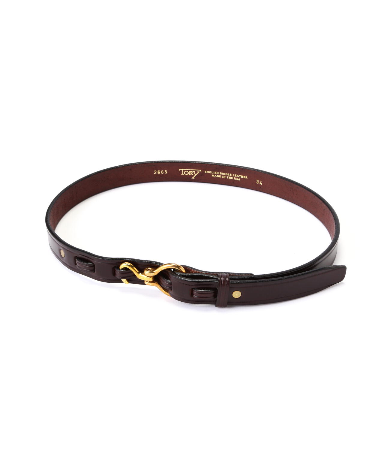 【TORY LEATHER/トリーレザー】Brass Mini Hoof Pick Belt /ブラスミニ　フーフ ピック ベルト