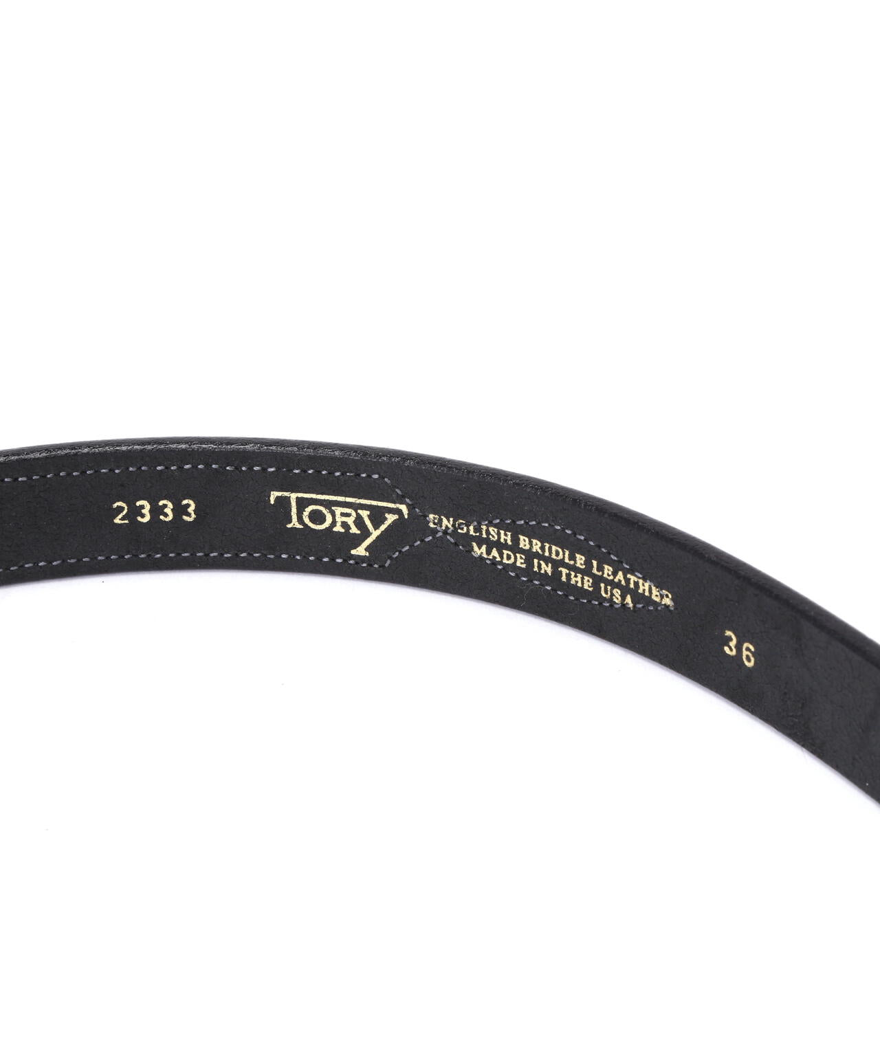 TORY LEATHER(トリーレザー)Bridle Leather Stitch Belt