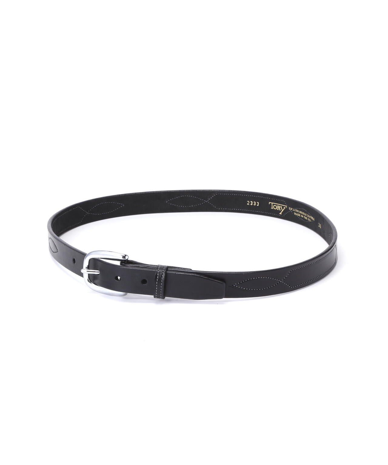 TORY LEATHER(トリーレザー)Bridle Leather Stitch Belt