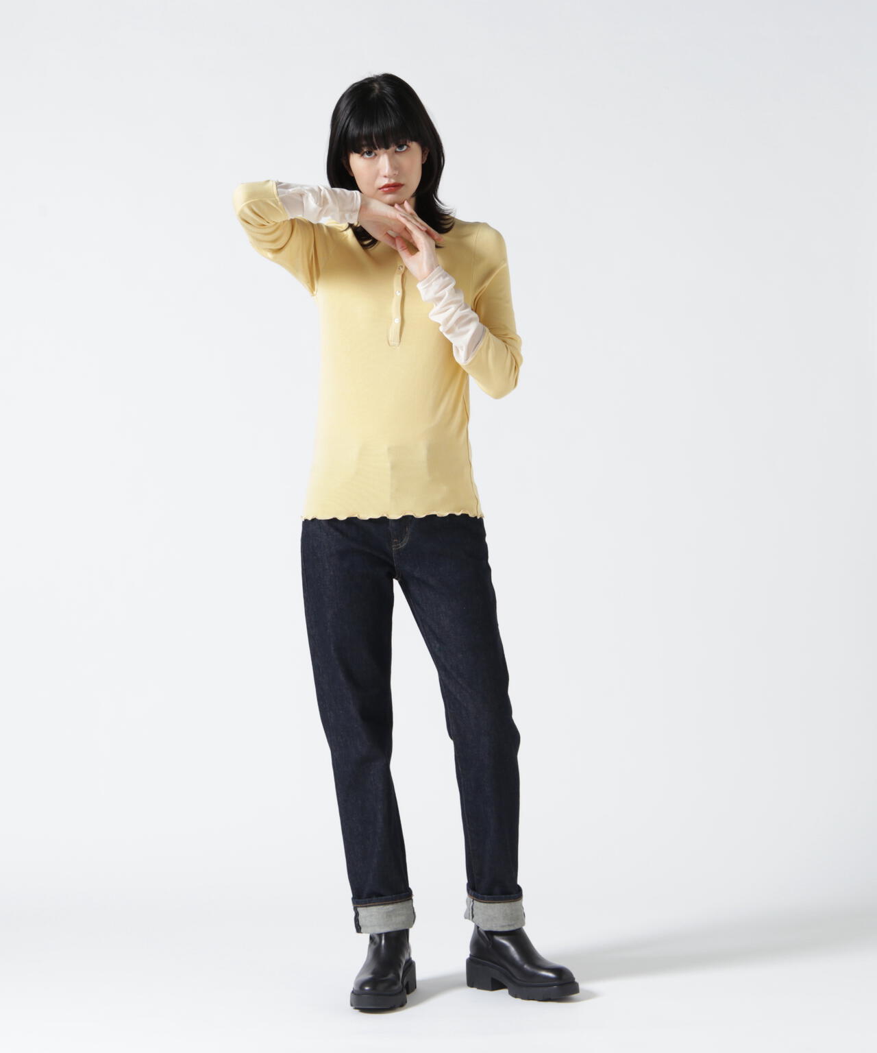 ANTHOM(アントム) 別注２ＷＡＹソデチュールロングスリーブTシャツ