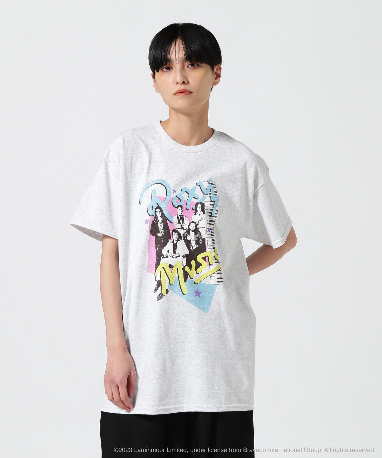 GOOD ROCK SPEED (グッドロックスピード) ROXY MUSIC Tシャツ/ 23ROX001W　(ユニセックス)