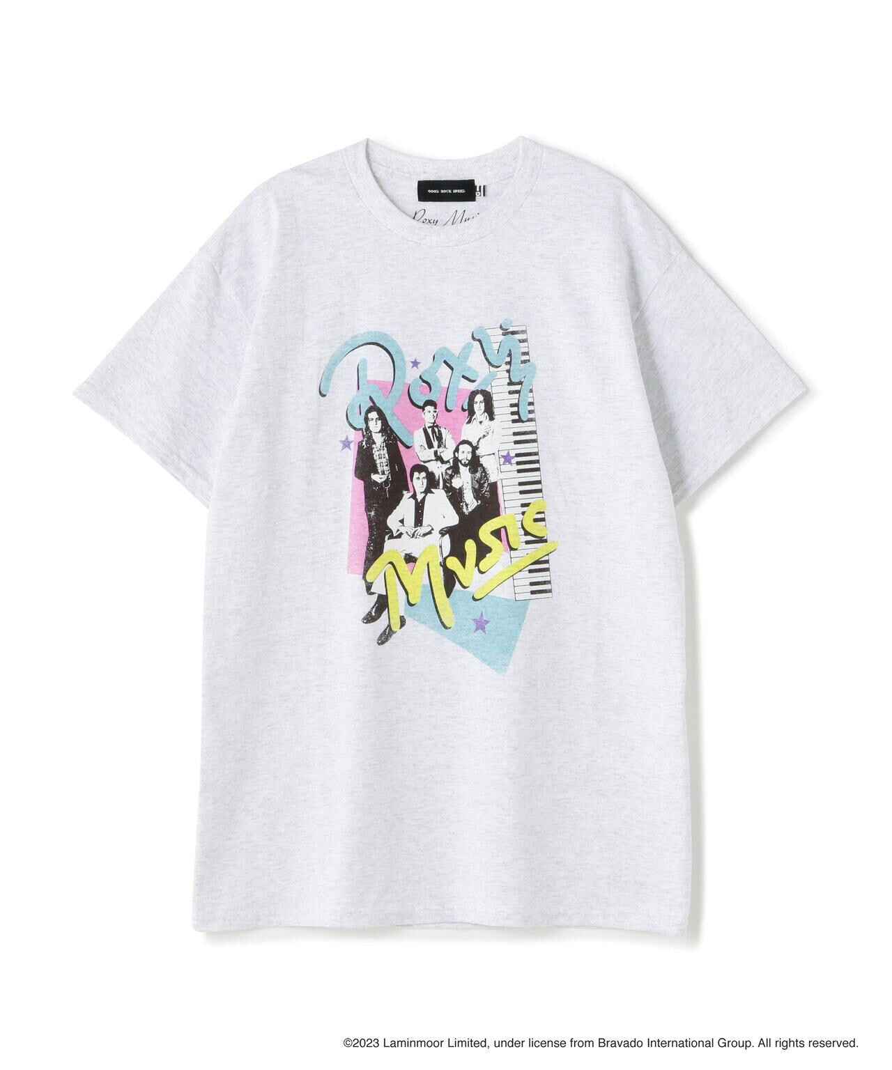GOOD ROCK SPEED (グッドロックスピード) ROXY MUSIC Tシャツ/ 23ROX001W　(ユニセックス)