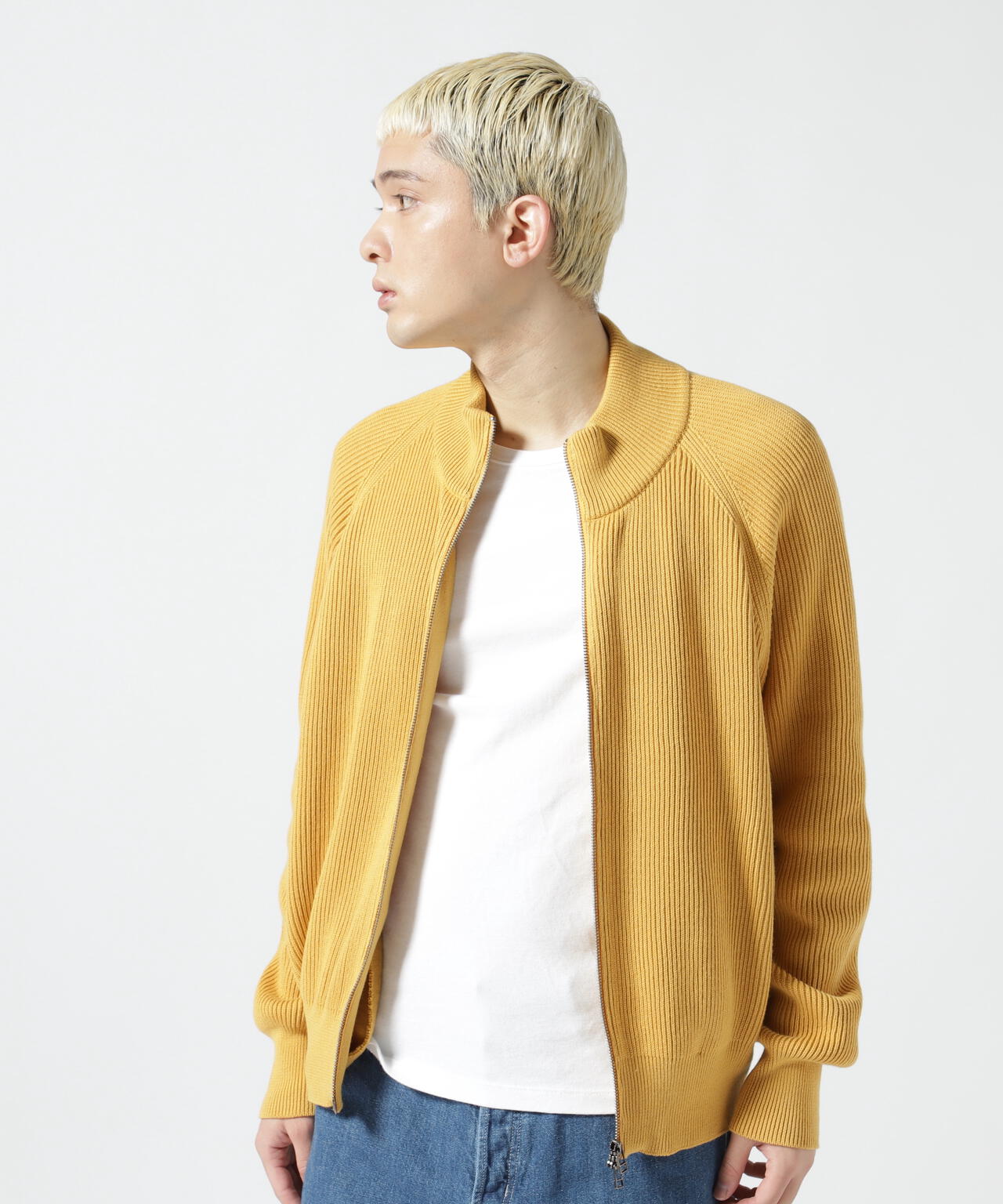 crepuscule/クレプスキュール/DRIVERS KNIT for B'2nd/別注ドライバーズニット
