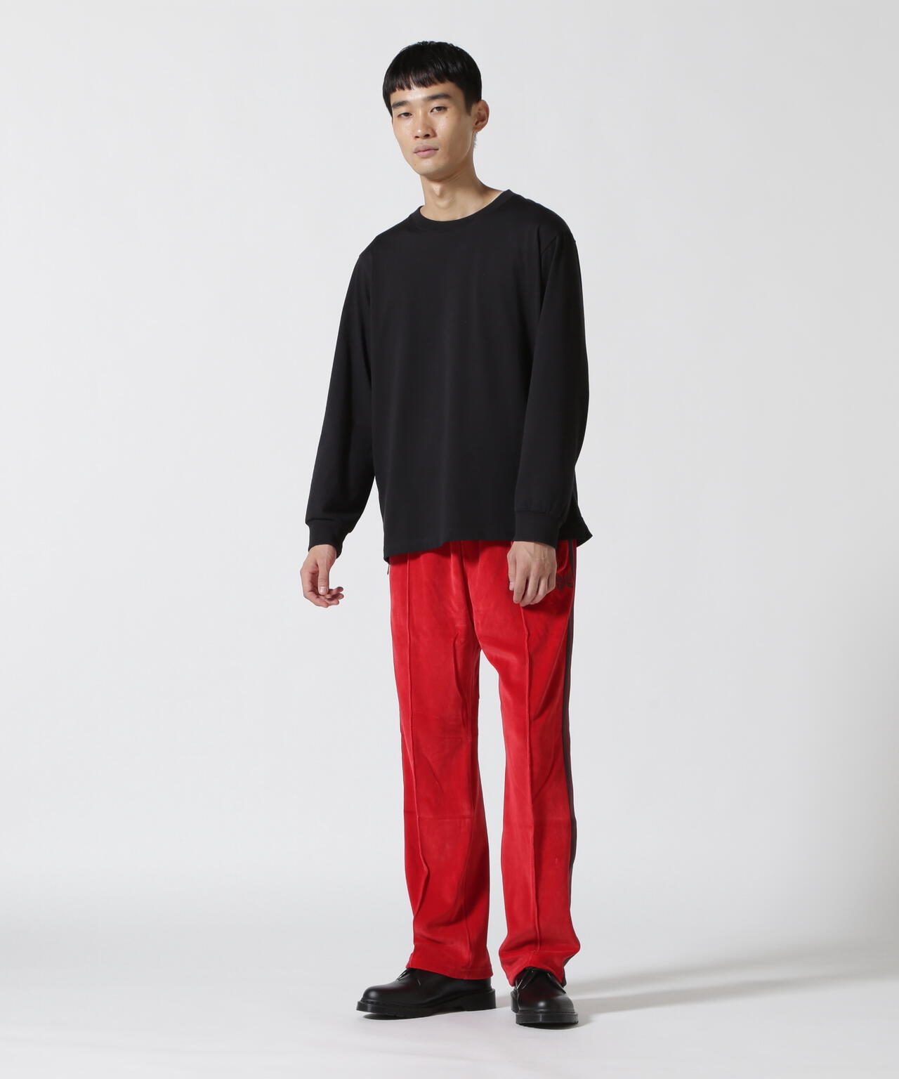 NEEDLES(ニードルズ)NARROW TRACK PANT - C/PE VELOUR