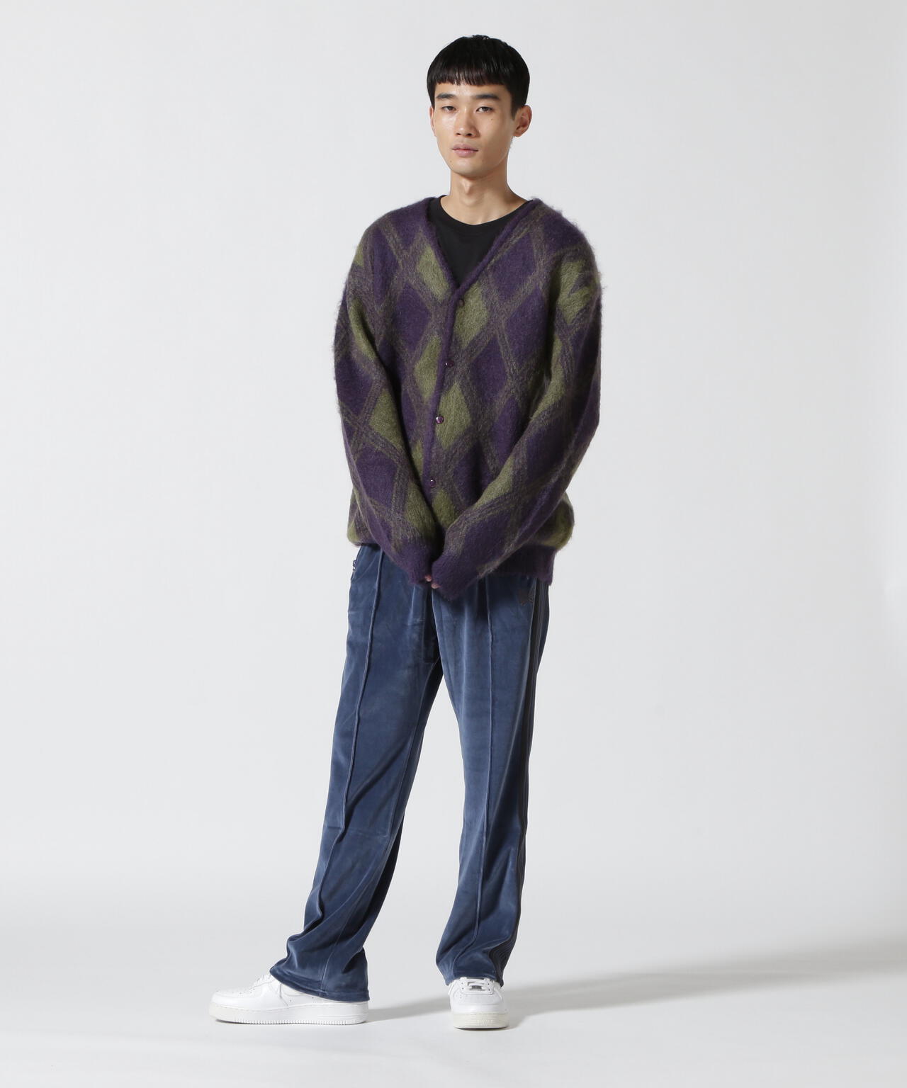 NEEDLES(ニードルズ)NARROW TRACK PANT - C/PE VELOUR