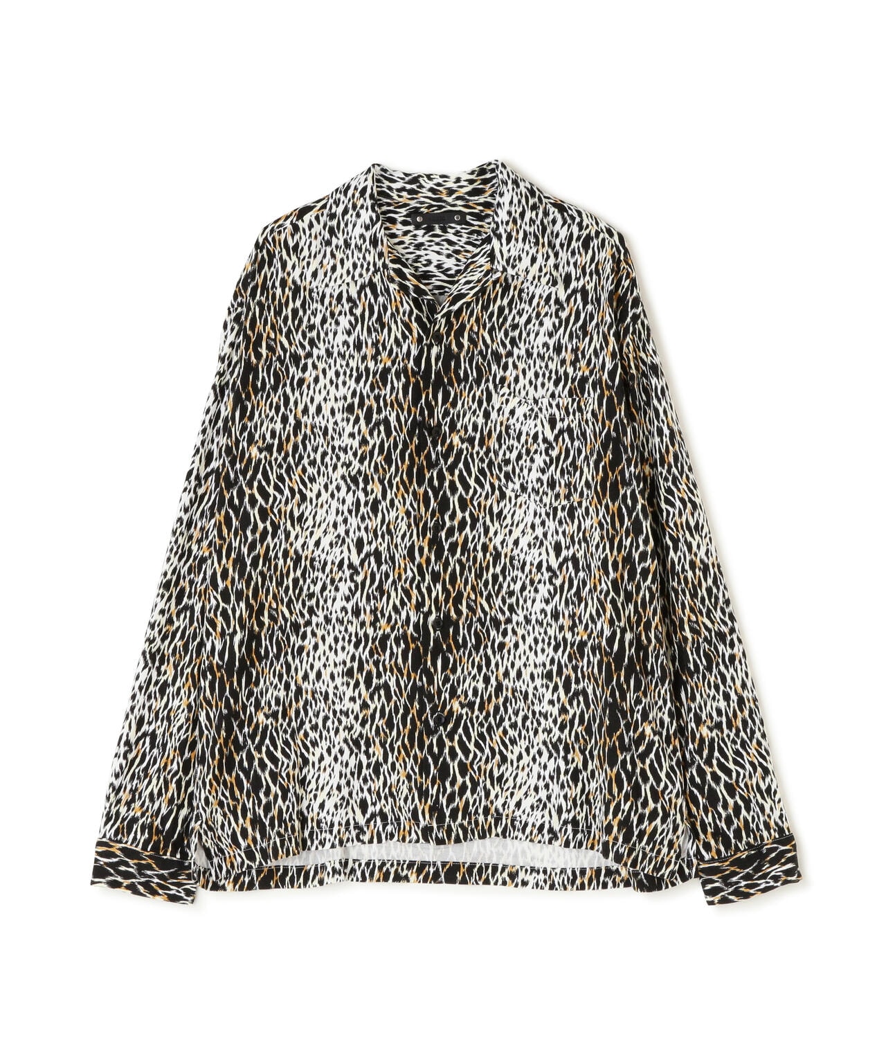 MINEDENIM（マインデニム）Leopard Open Collar SH
