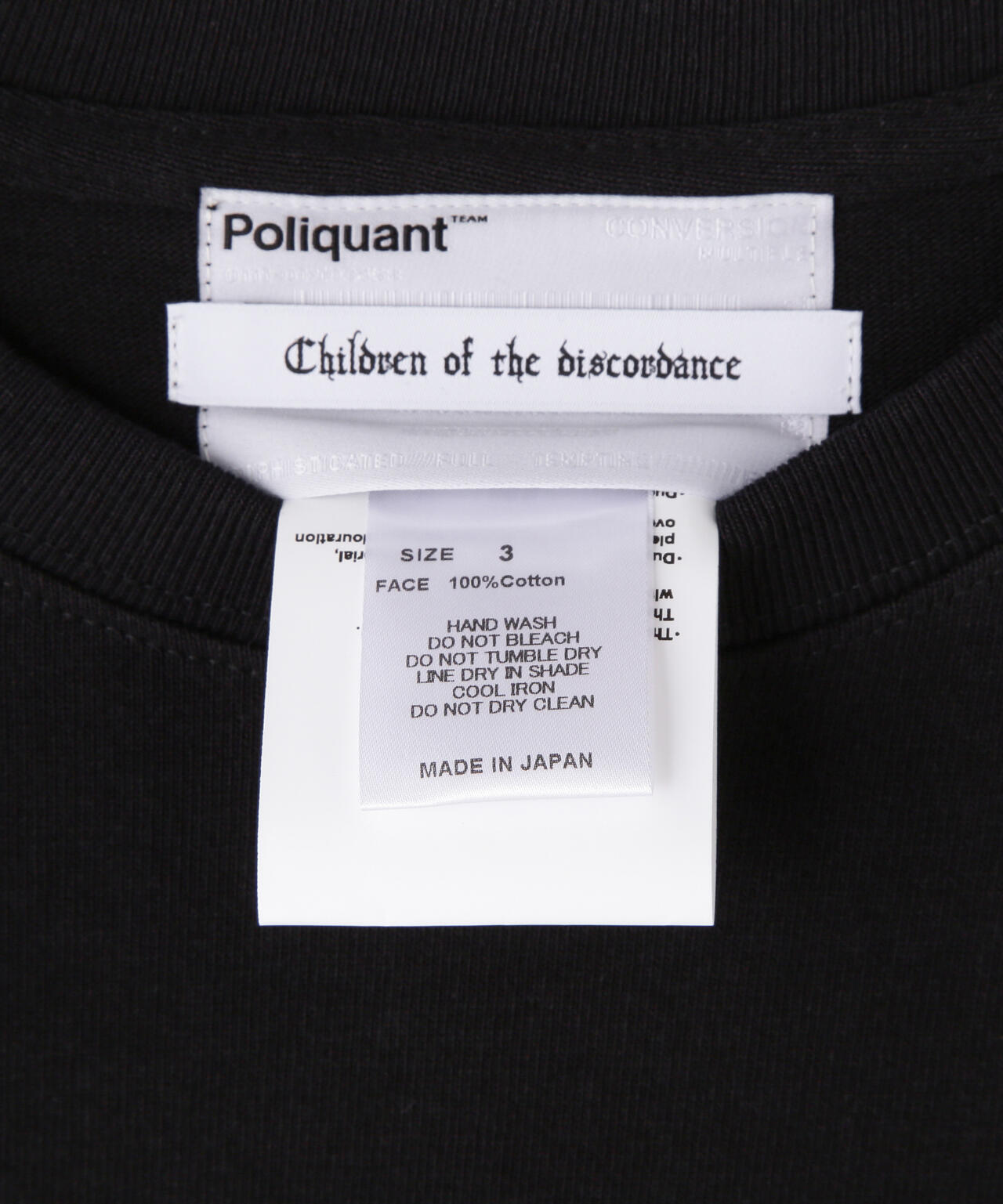 Children of the discordance/BANDANA PATCH WORK TEE