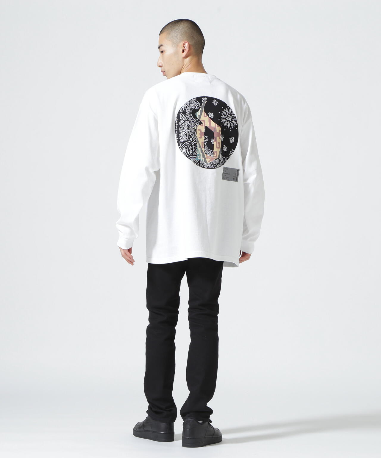 Children of the discordance/BANDANA PATCH WORK TEE