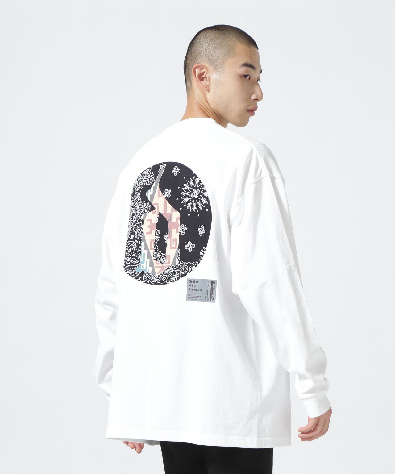 Children of the discordance/BANDANA PATCH WORK TEE