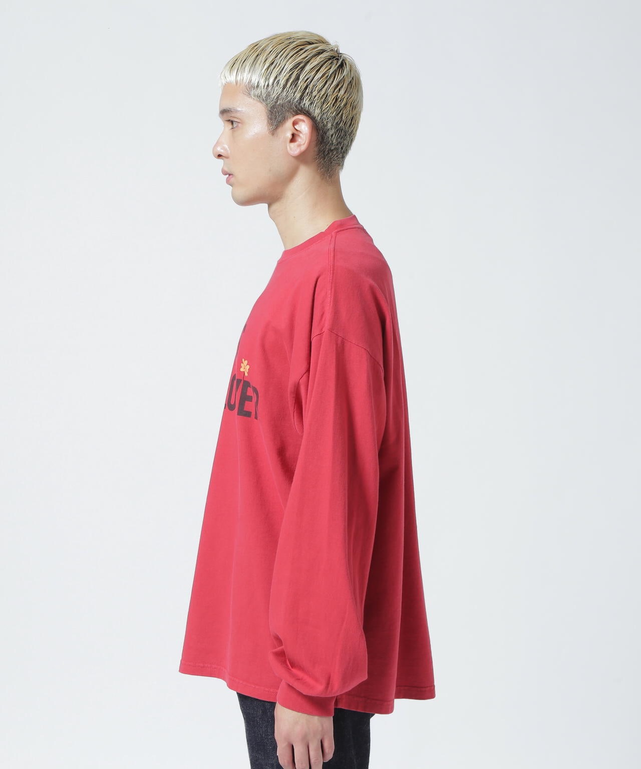 REMI RELIEF/別注LS T-SHIRT(LOVE IS LIKE A FLOWER)
