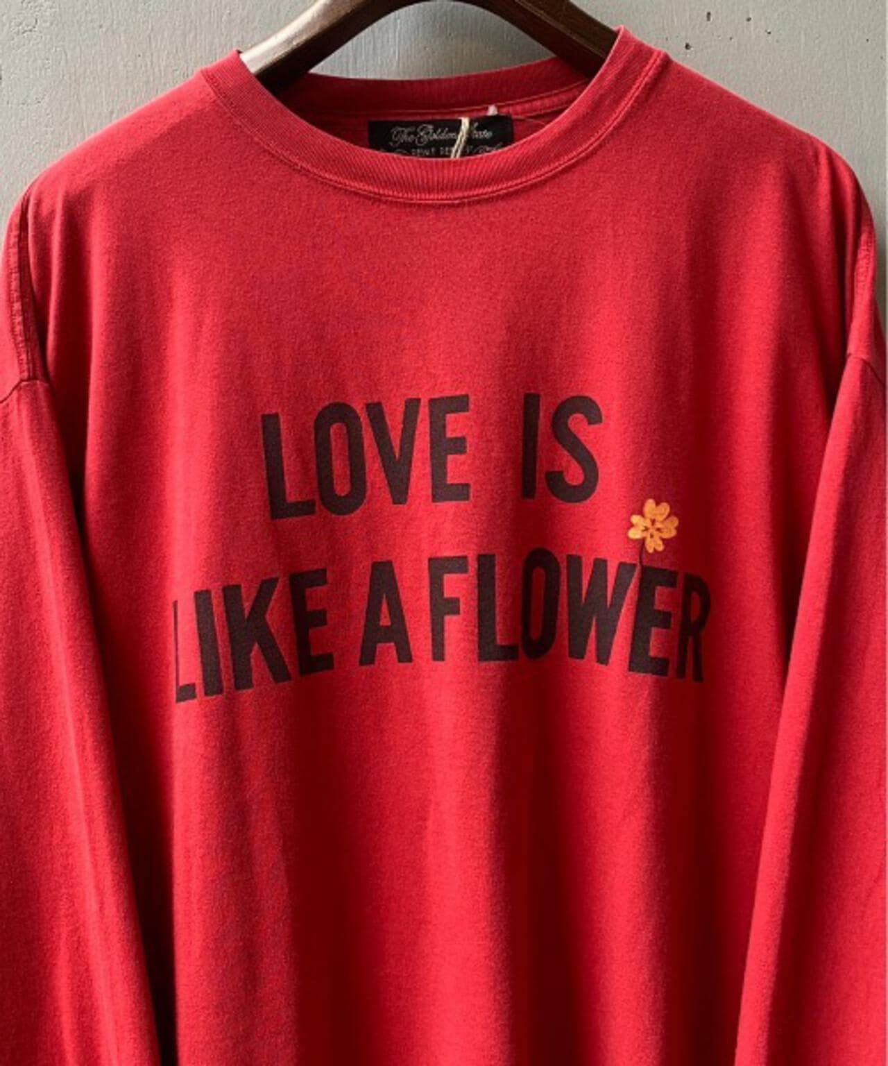 REMI RELIEF/別注LS T-SHIRT(LOVE IS LIKE A FLOWER)