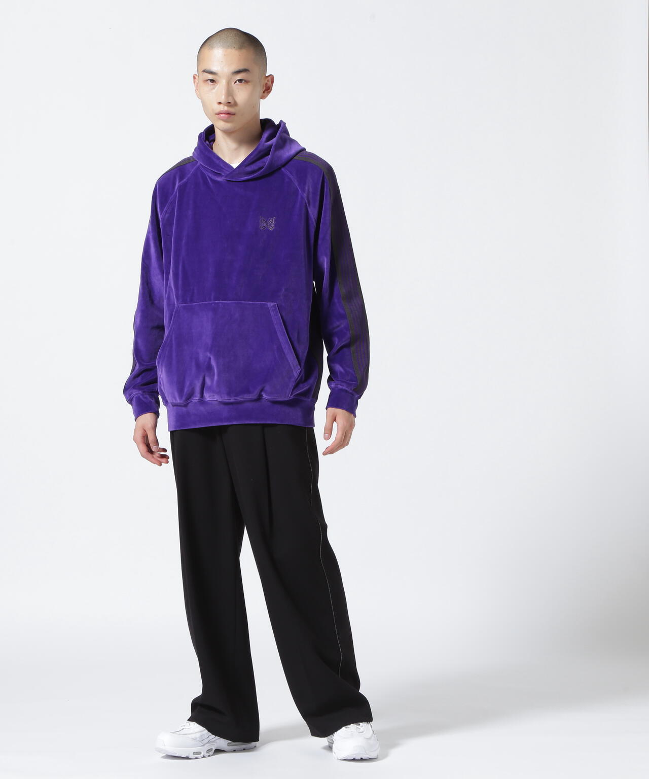 NEEDLES(ニードルズ)TRACK HOODY - C/PE VELOUR