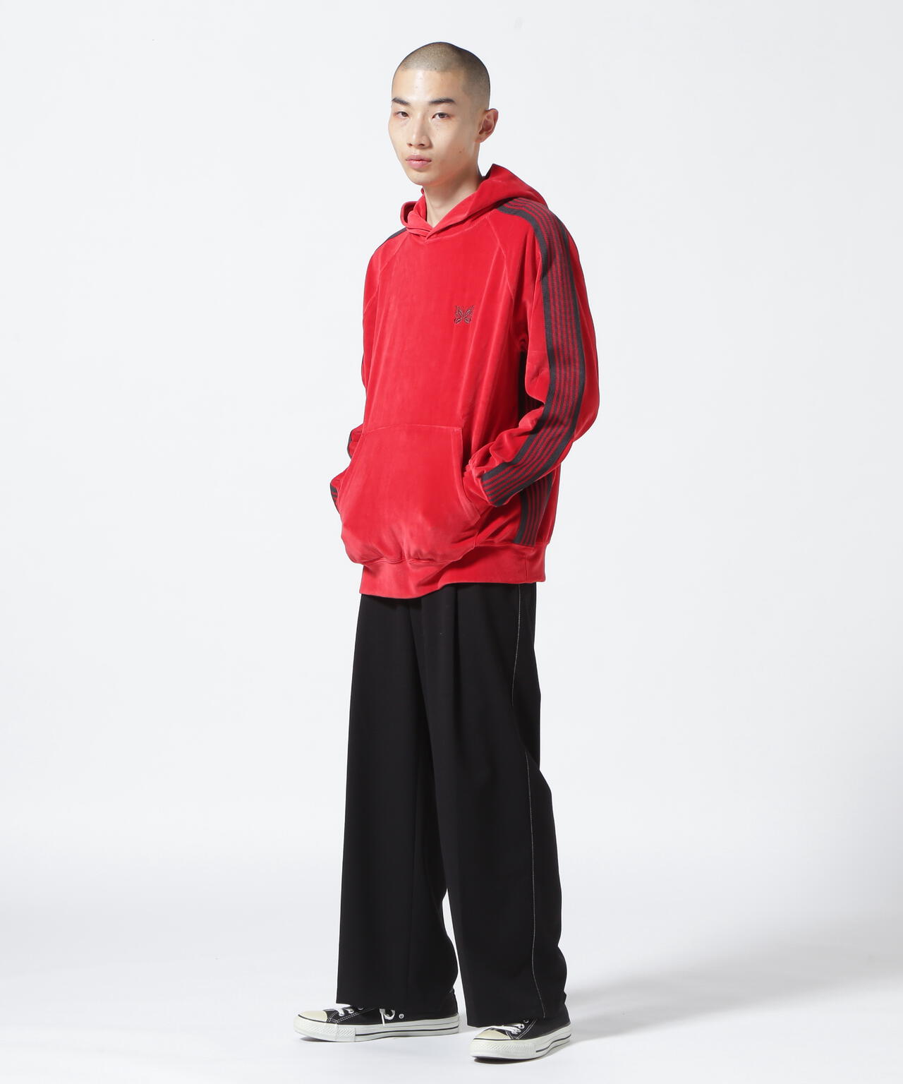 NEEDLES(ニードルズ)TRACK HOODY - C/PE VELOUR