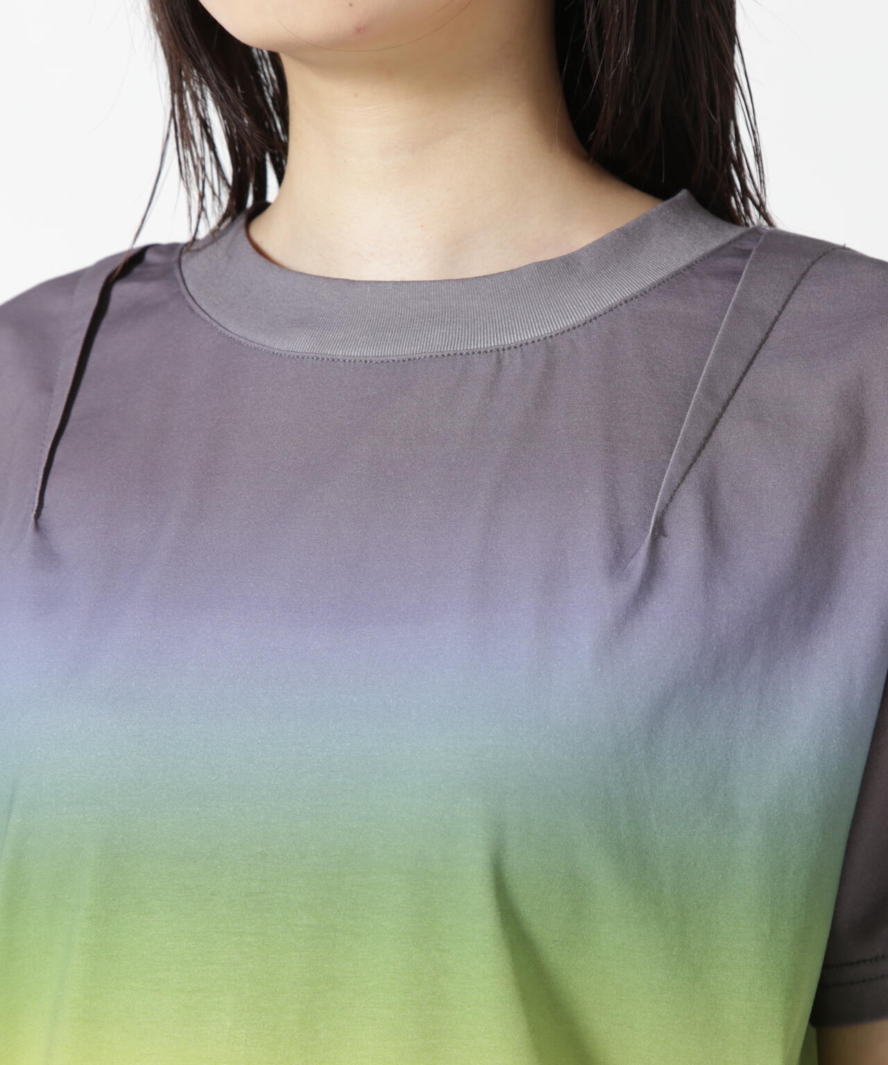 AULA AILA（アウラ アイラ）別注グラデーションTシャツ