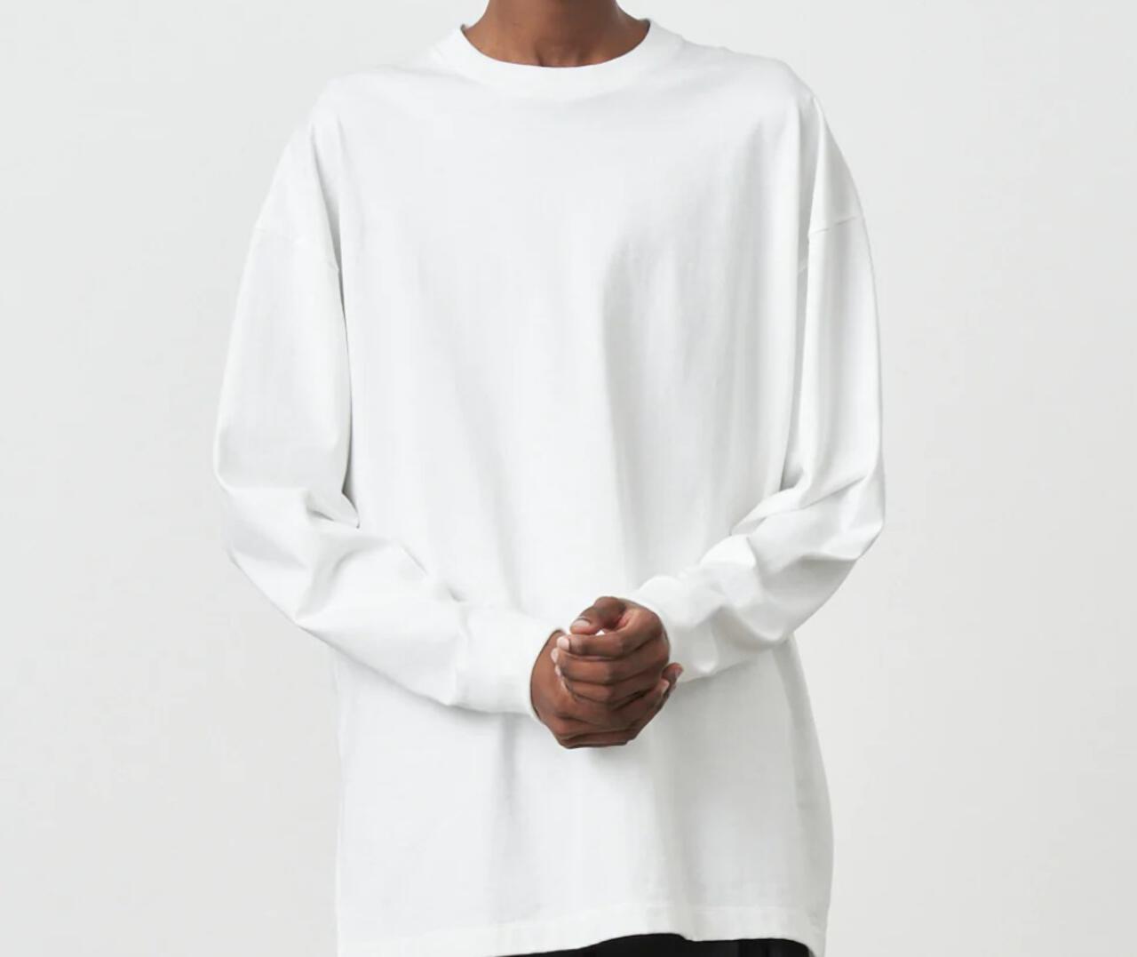 ATON（エイトン）SUPIMA AIR 12/- | OVERSIZED LONGSLEEVE T-SHIRT