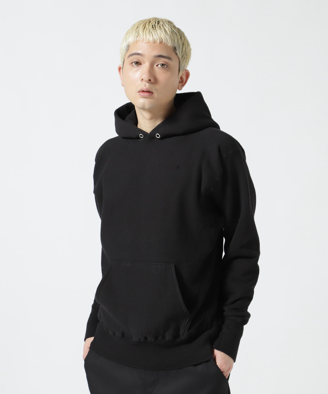 ATON (エイトン) GARMENT DYE URAKE | HOODIE