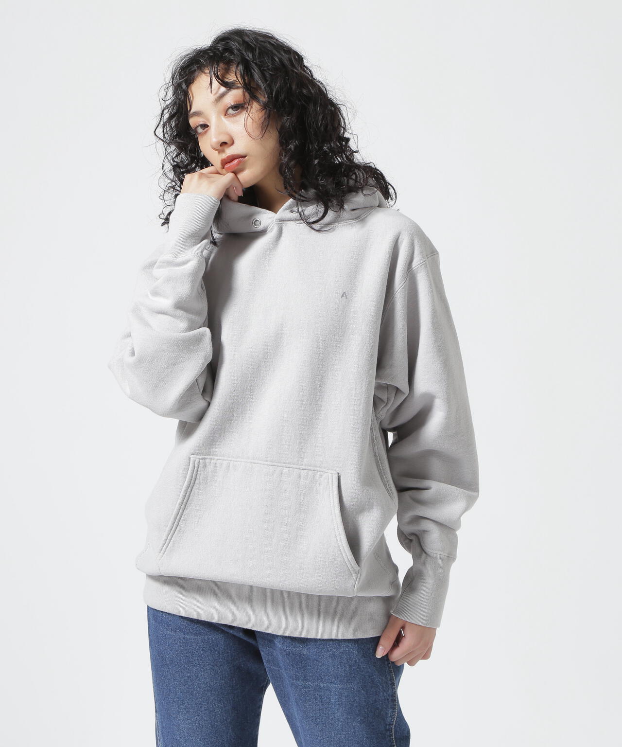 ATON (エイトン)x B'2nd 別注GARMENT DYE URAKE HOODIE