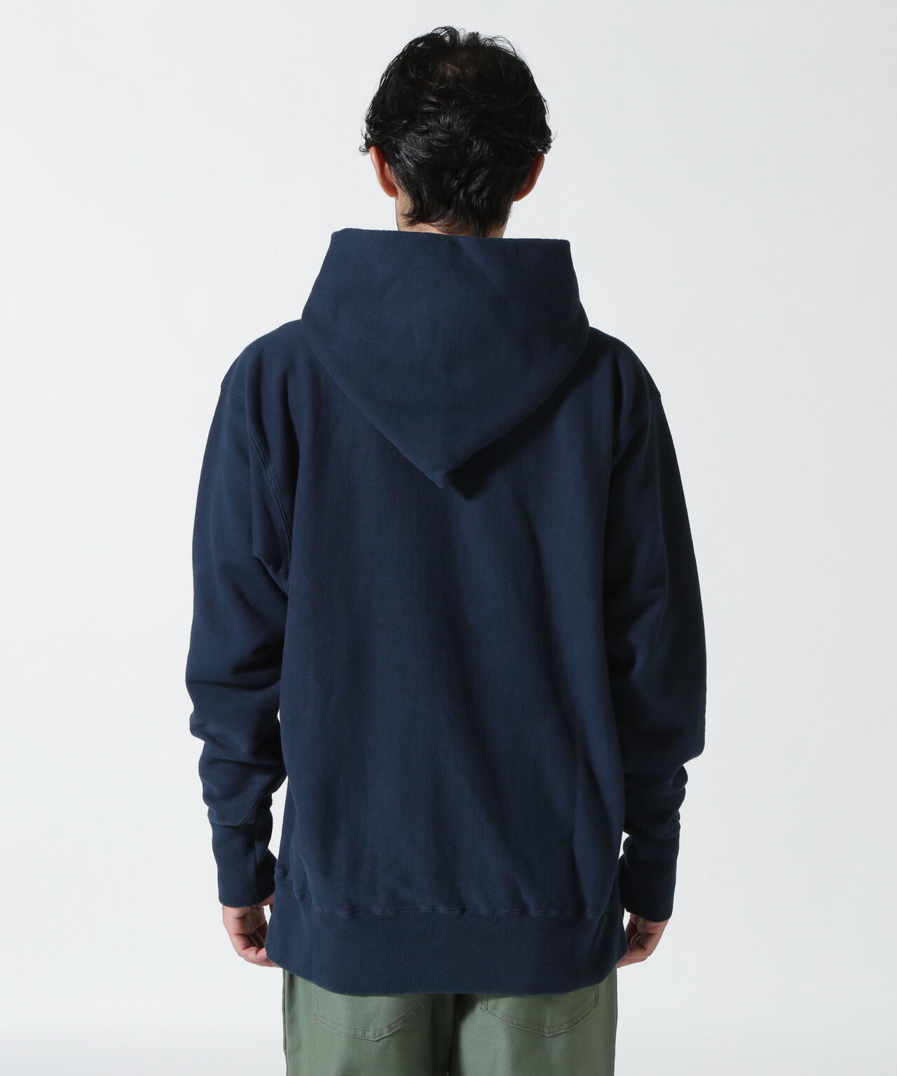 ATON (エイトン)x B'2nd 別注GARMENT DYE URAKE HOODIE