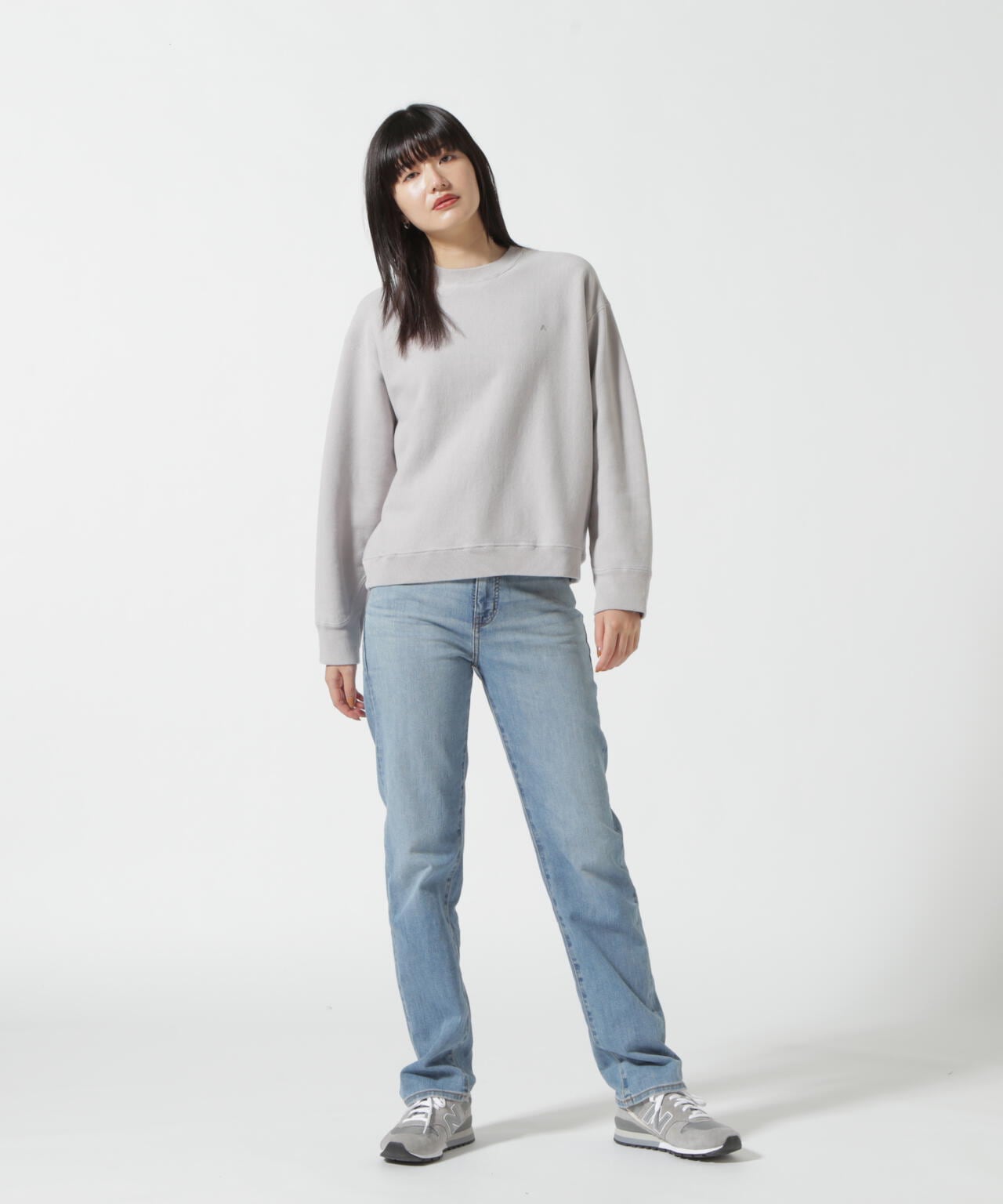ATON (エイトン)x B'2nd 別注GARMENT DYE URAKE | OVERSIZED SWEAT SHIRT/ユニセックス