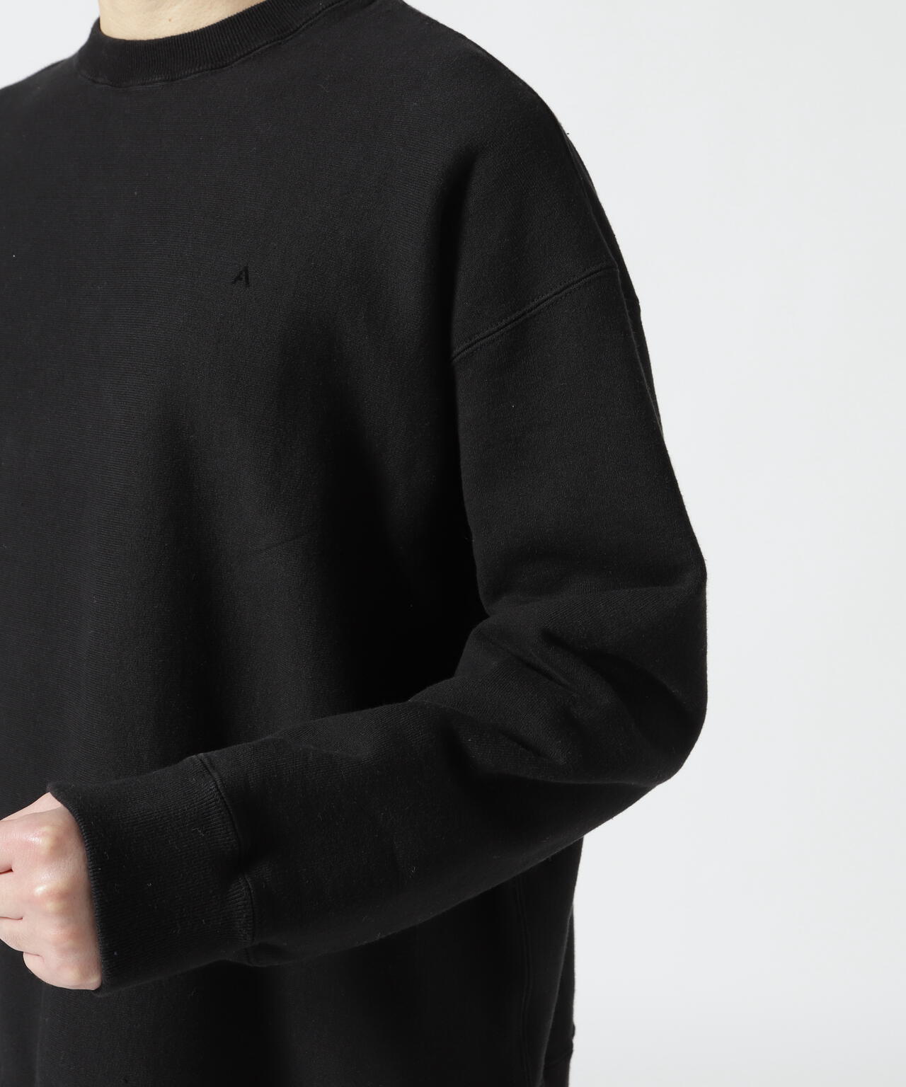 ATON（エイトン）GARMENT DYE | OVERSIZED SWEAT SHIRT ガーメントダイ オーバーサイズスウェットシャツ