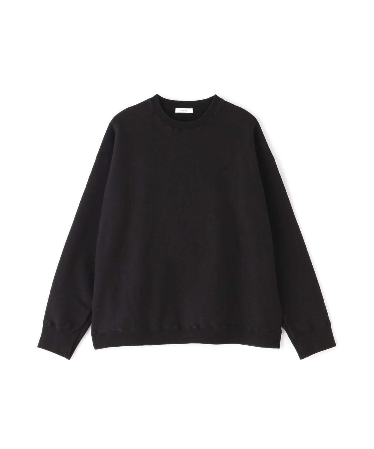 ATON（エイトン）GARMENT DYE | OVERSIZED SWEAT SHIRT ガーメントダイ オーバーサイズスウェットシャツ