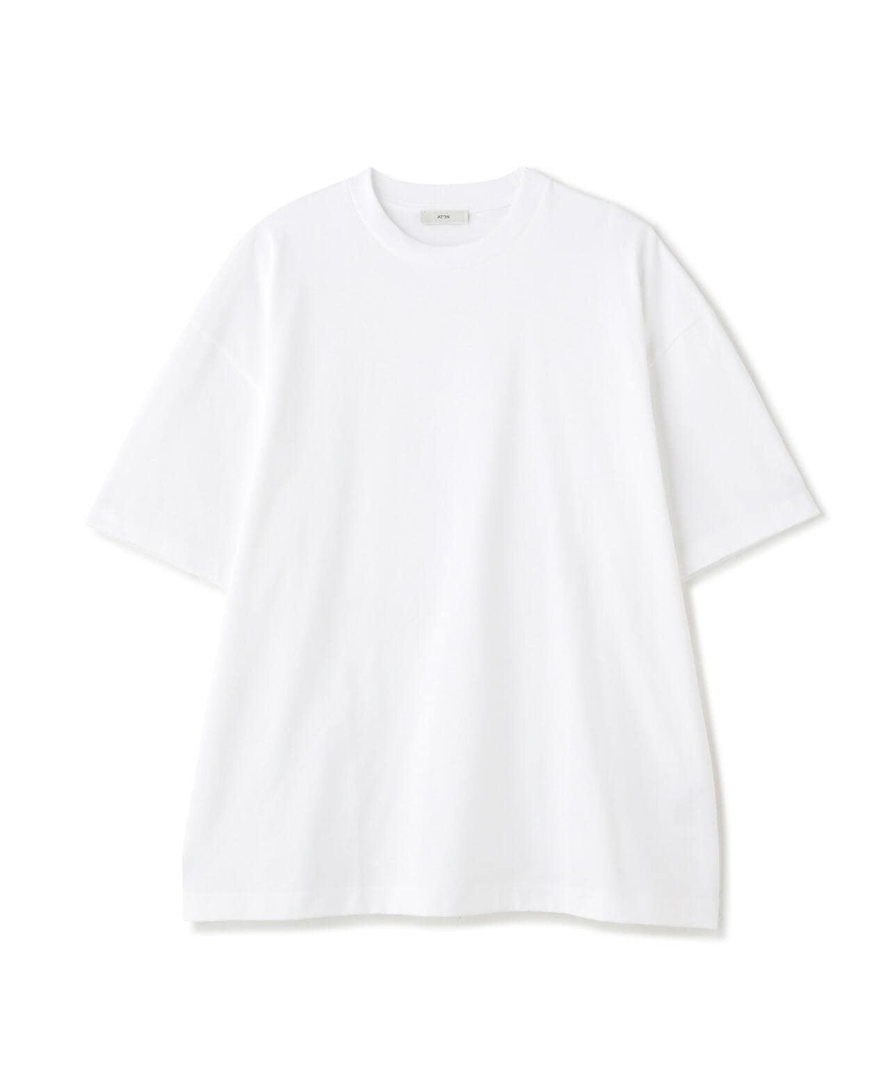 ATON (エイトン)SUPIMA AIR 12/- | OVERSIZED S/S T-SHIRTオーバーサイズショートスリーブT