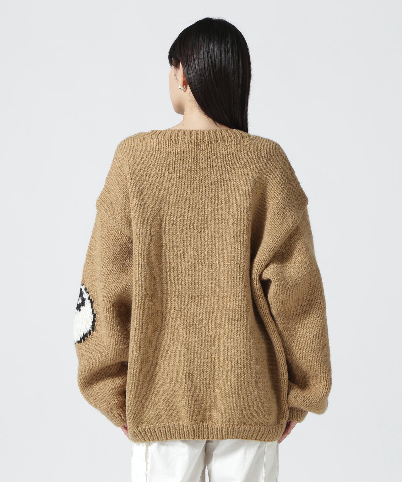 MacMahon Knitting Mills / Roll Neck Knit-Big Yin&Yang