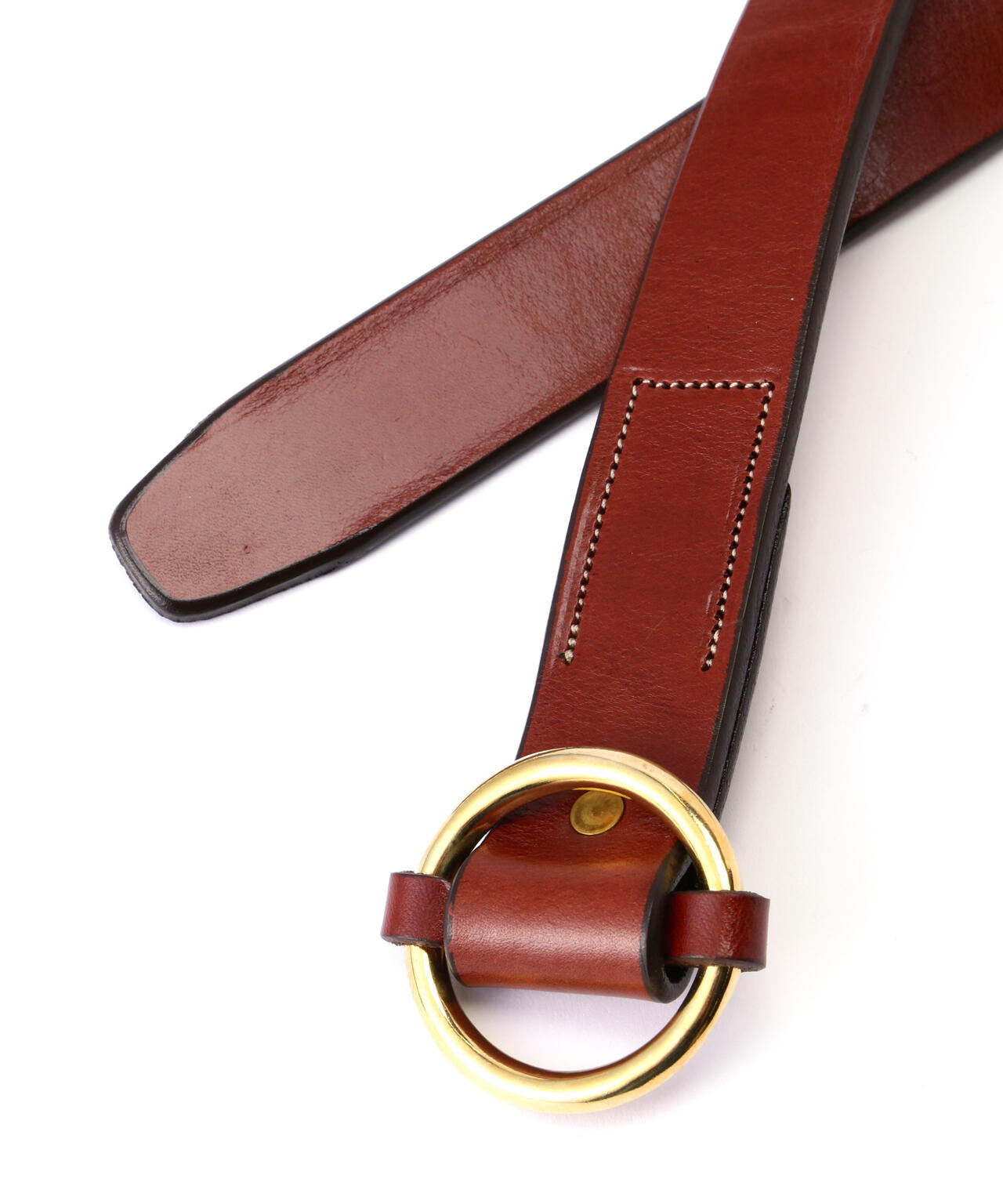 TORY LEATHER(トリーレザー)Strap Belts with Ring Buckle