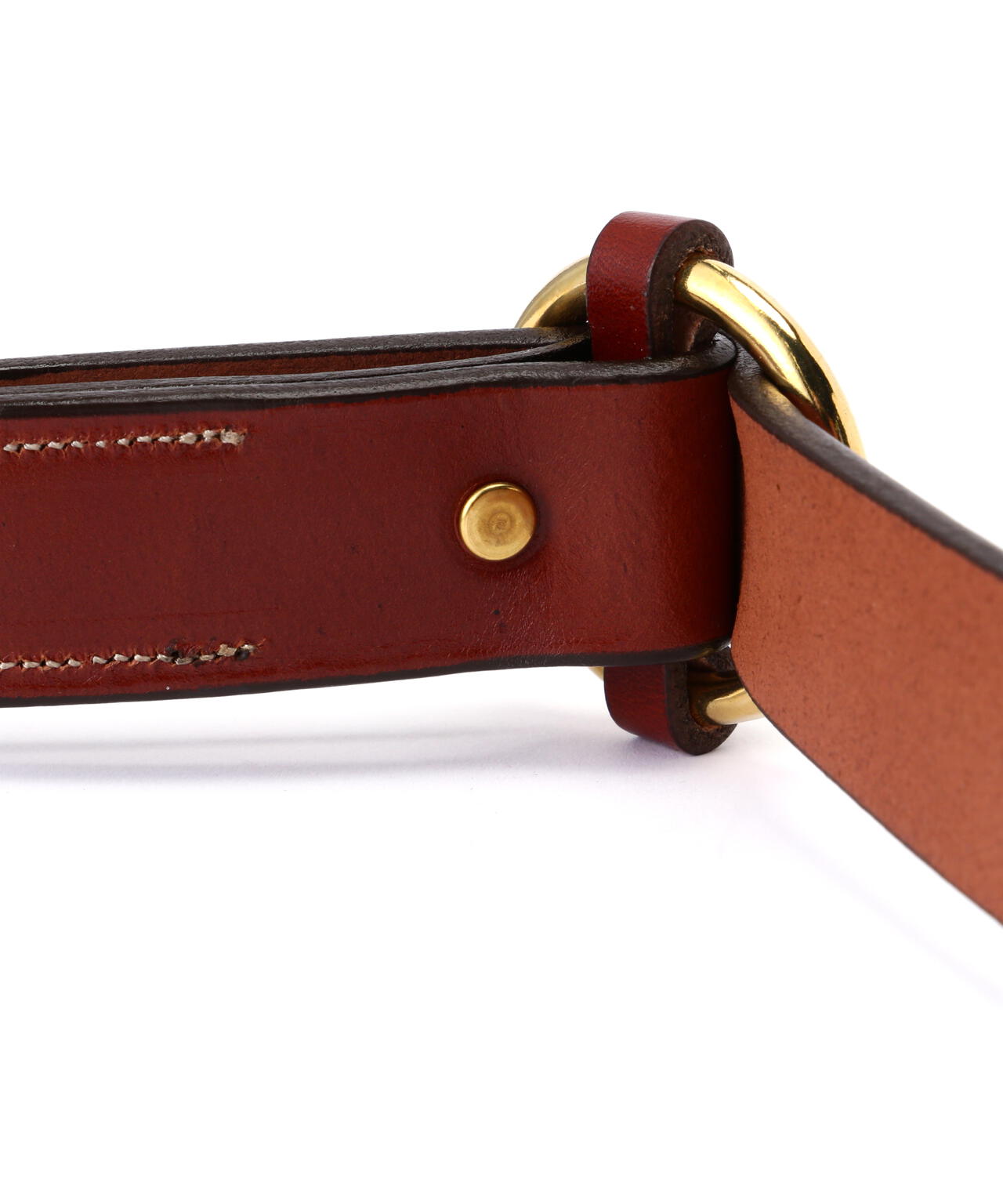 TORY LEATHER(トリーレザー)Strap Belts with Ring Buckle