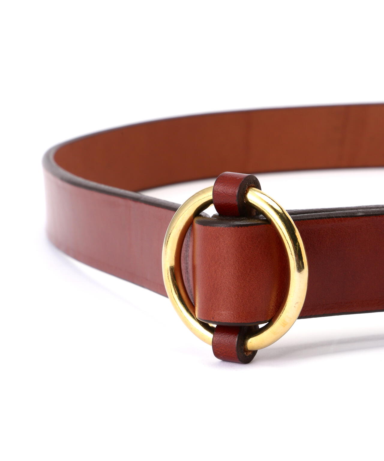 TORY LEATHER(トリーレザー)Strap Belts with Ring Buckle
