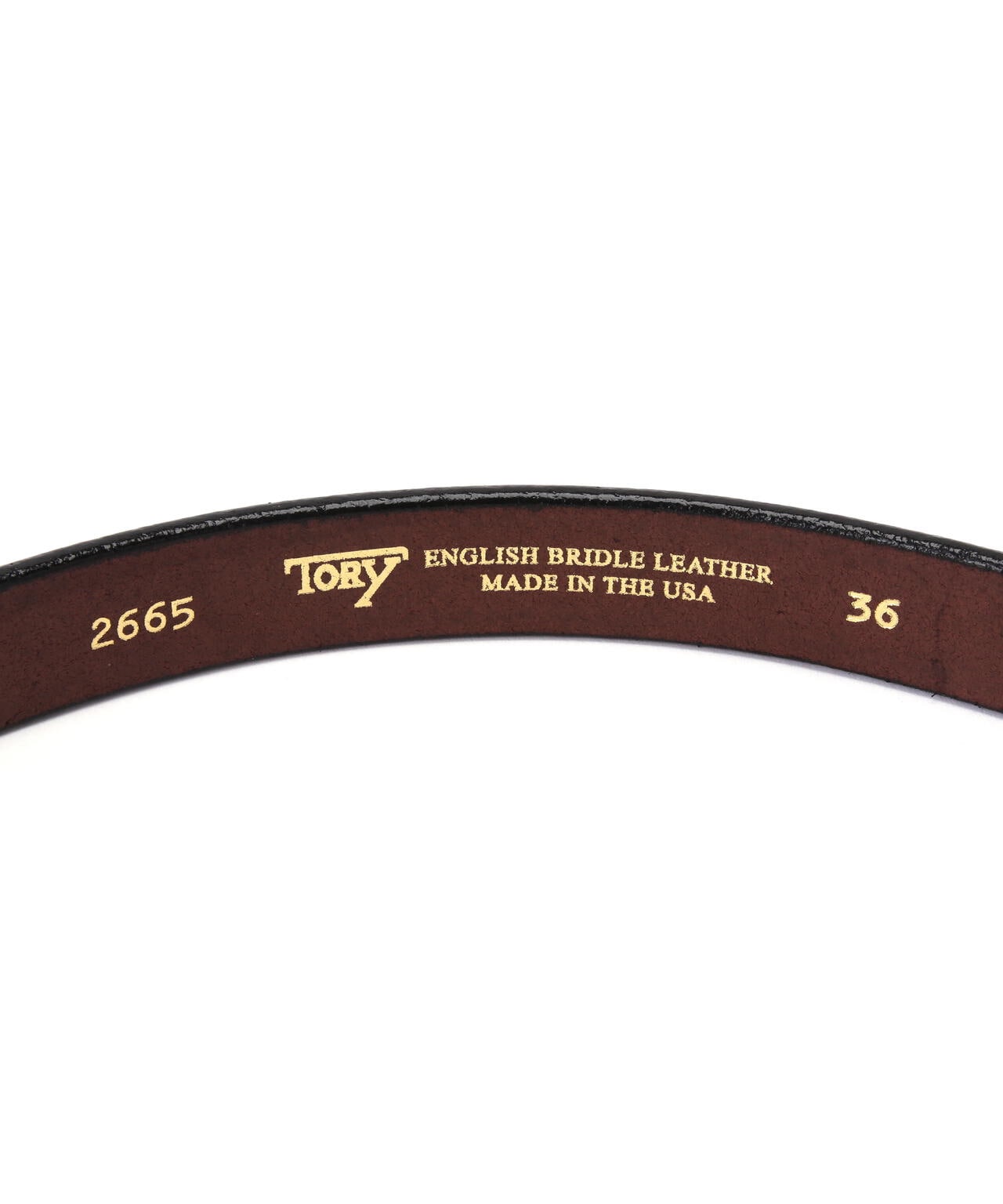 TORY LEATHER(トリーレザー)Brass Mini Hoof Pick Belt