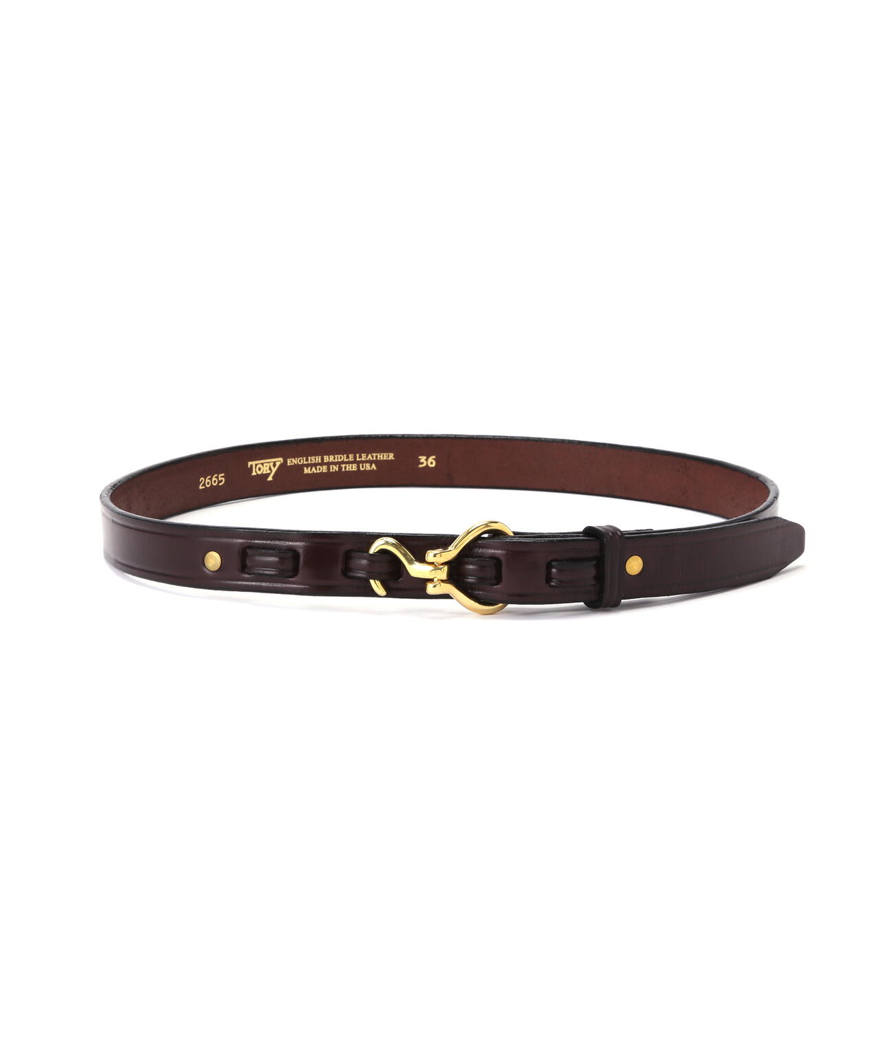 TORY LEATHER(トリーレザー)Brass Mini Hoof Pick Belt