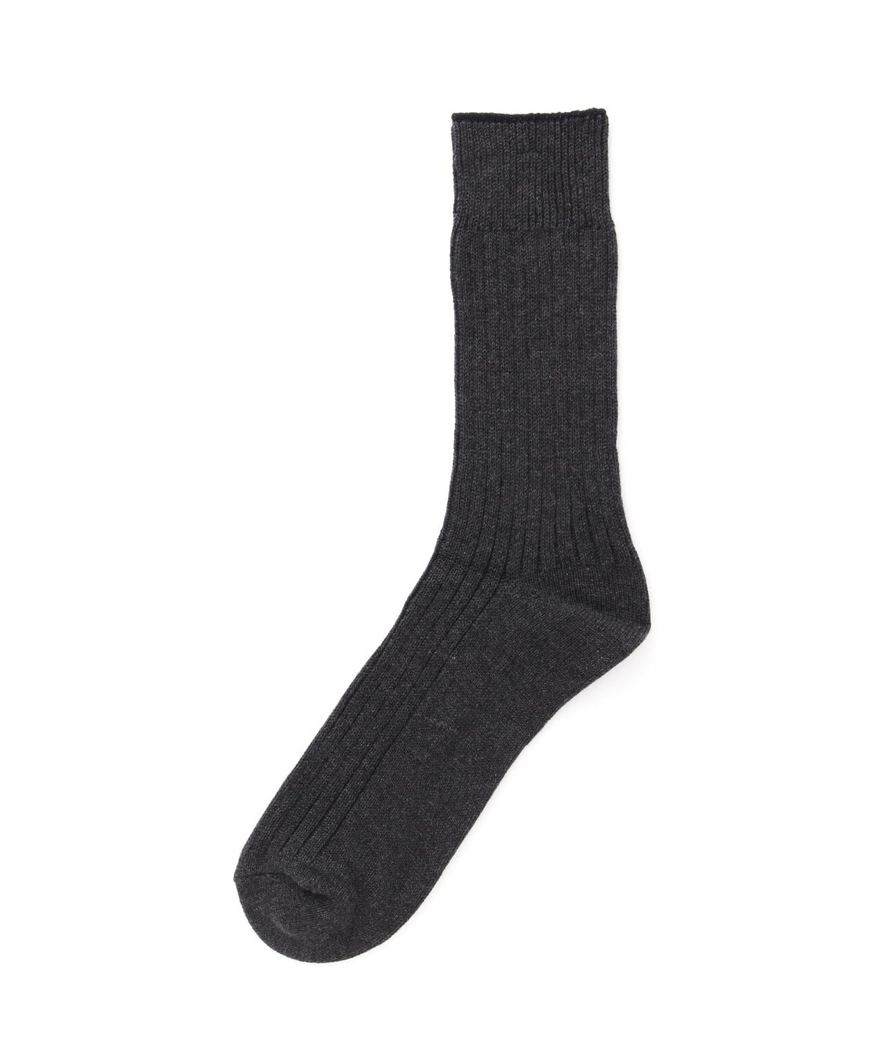 MARCOMONDE（マルコモンド）＠military cotton ribbed socks(mens)