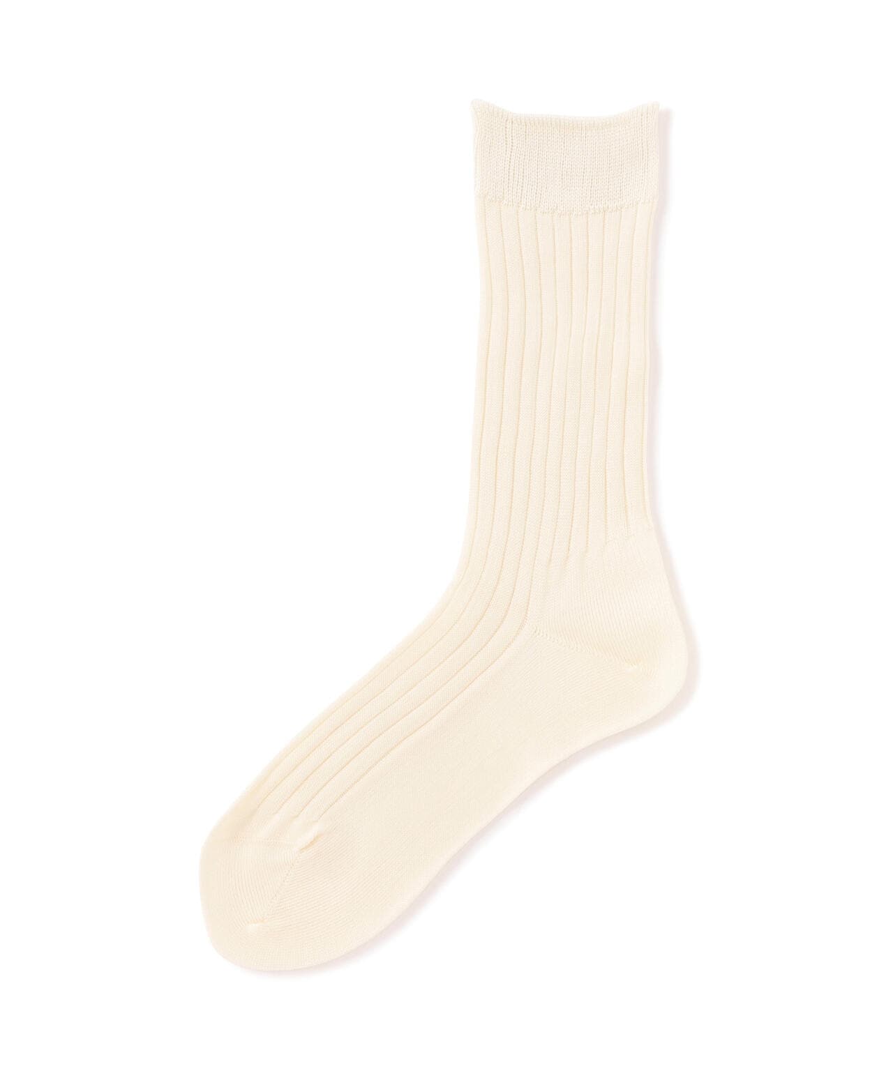 MARCOMONDE（マルコモンド）high quality cotton ribbed socks
