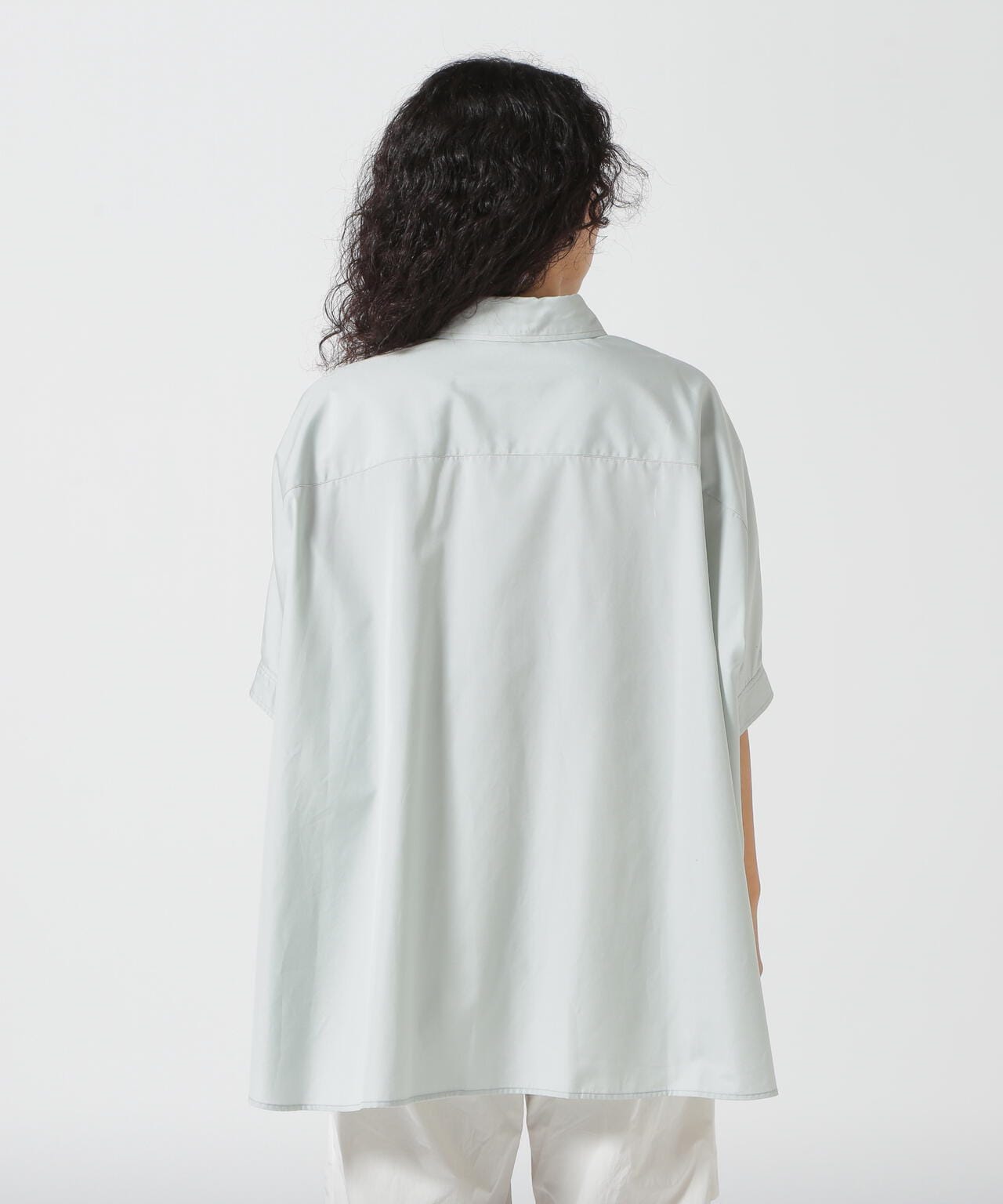 upper hights（アッパーハイツ）THE MILLY/300D374/ドルマンショートスリーブシャツ