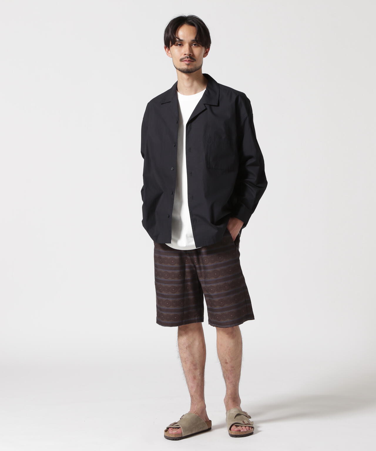 NEEDLES(ニードルズ) BASKETBALL SHORT - POLY MULTI STRIPE JQ.
