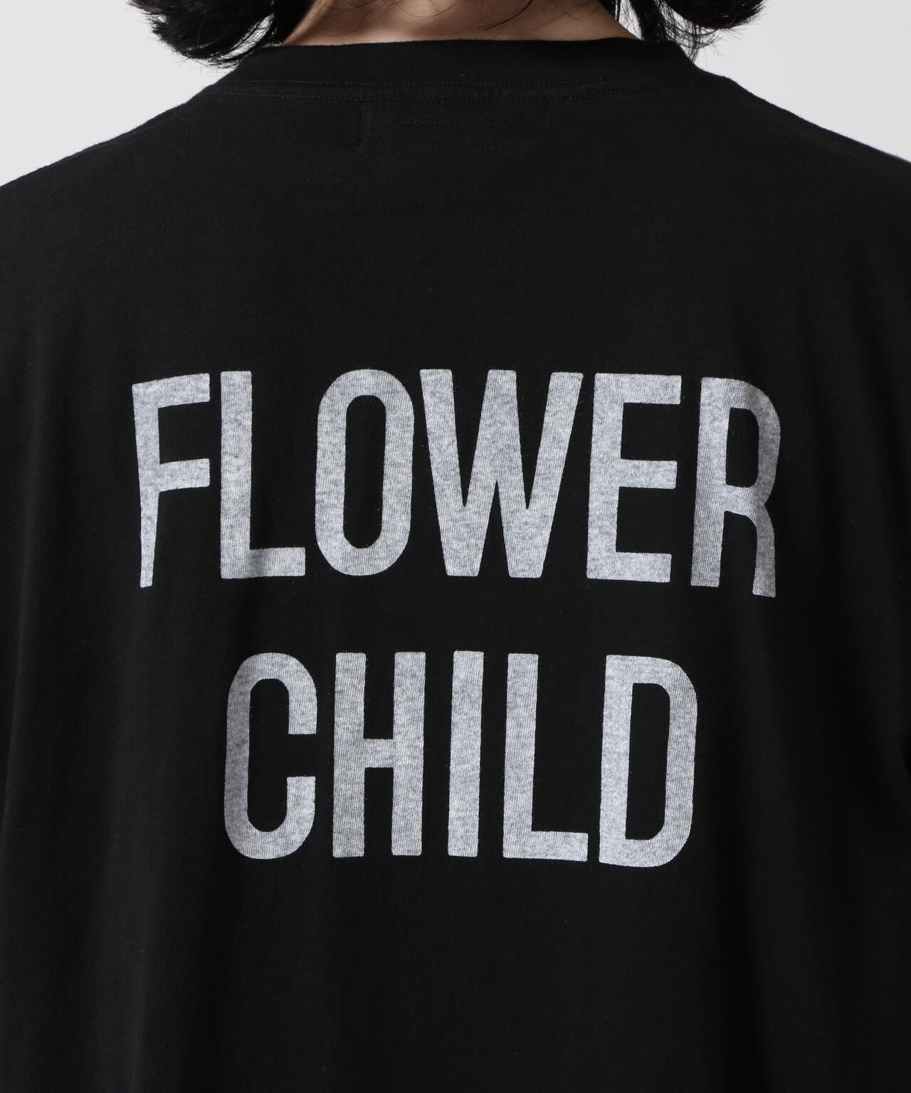 REMI RELIEF / 別注LW加工 20/-天竺BIGサイズ FLOWER CHILD