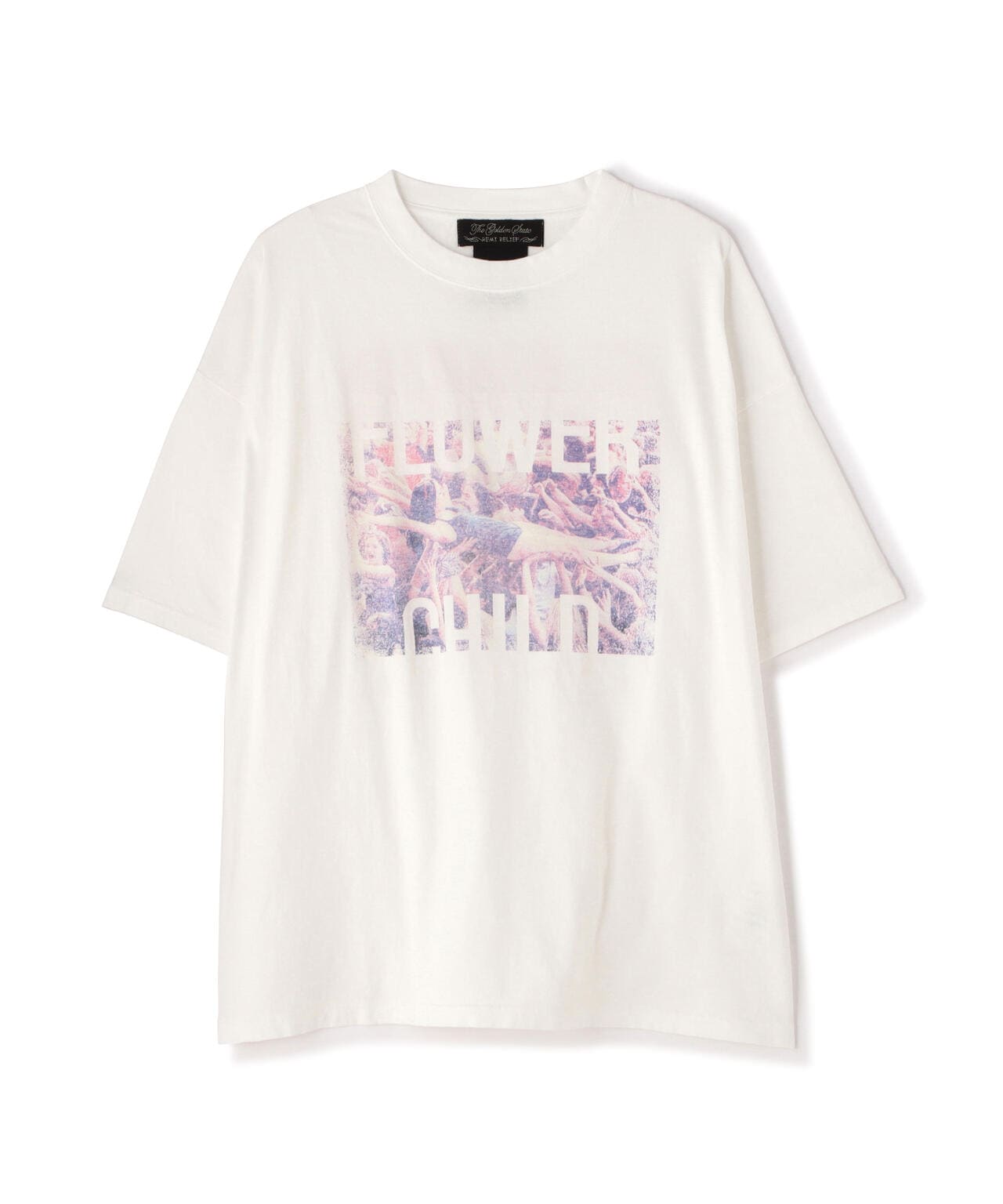 REMI RELIEF / 別注LW加工 20/-天竺BIGサイズ FLOWER CHILD