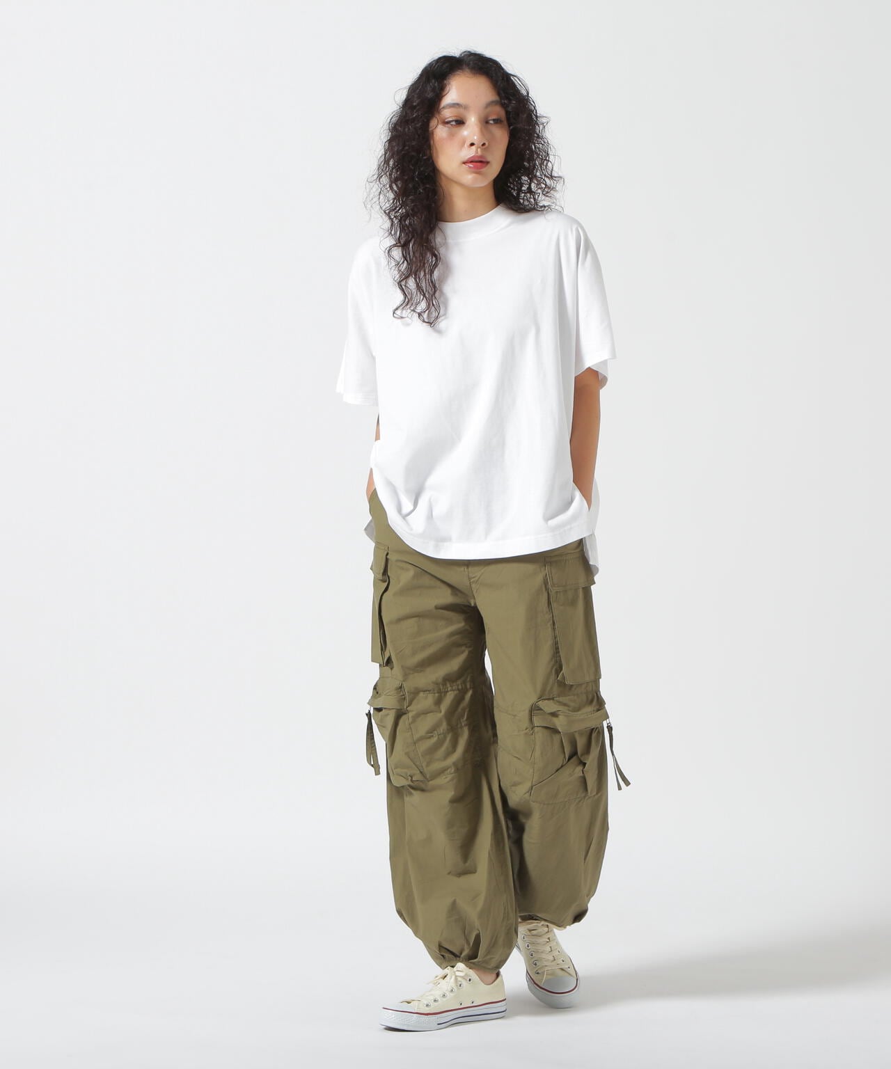 upper hights（アッパーハイツ）LOOSE DOLMAN TEE/ 242TW03