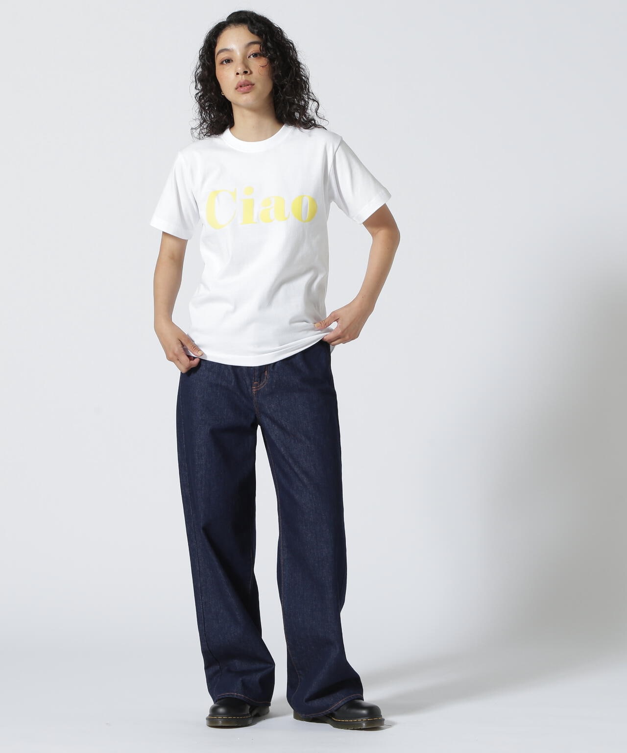 DROIT BELLO（ドロイトベロ）CiaoフロッキーＴシャツ