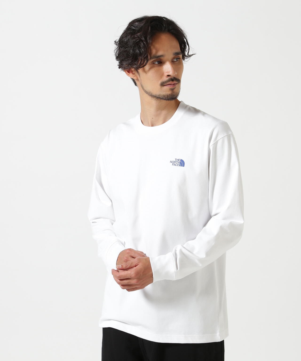 THE NORTH FACE / L/S Back Square Logo Tee