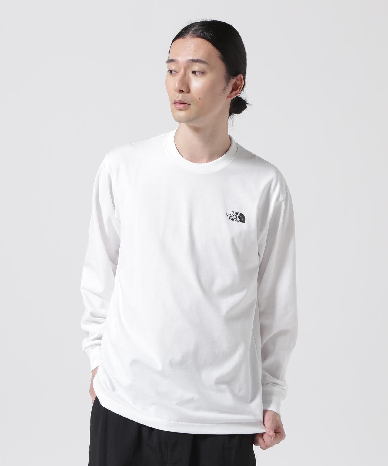 THE NORTH FACE/ザ・ノース・フェイス　L/S Back Square Logo Tee