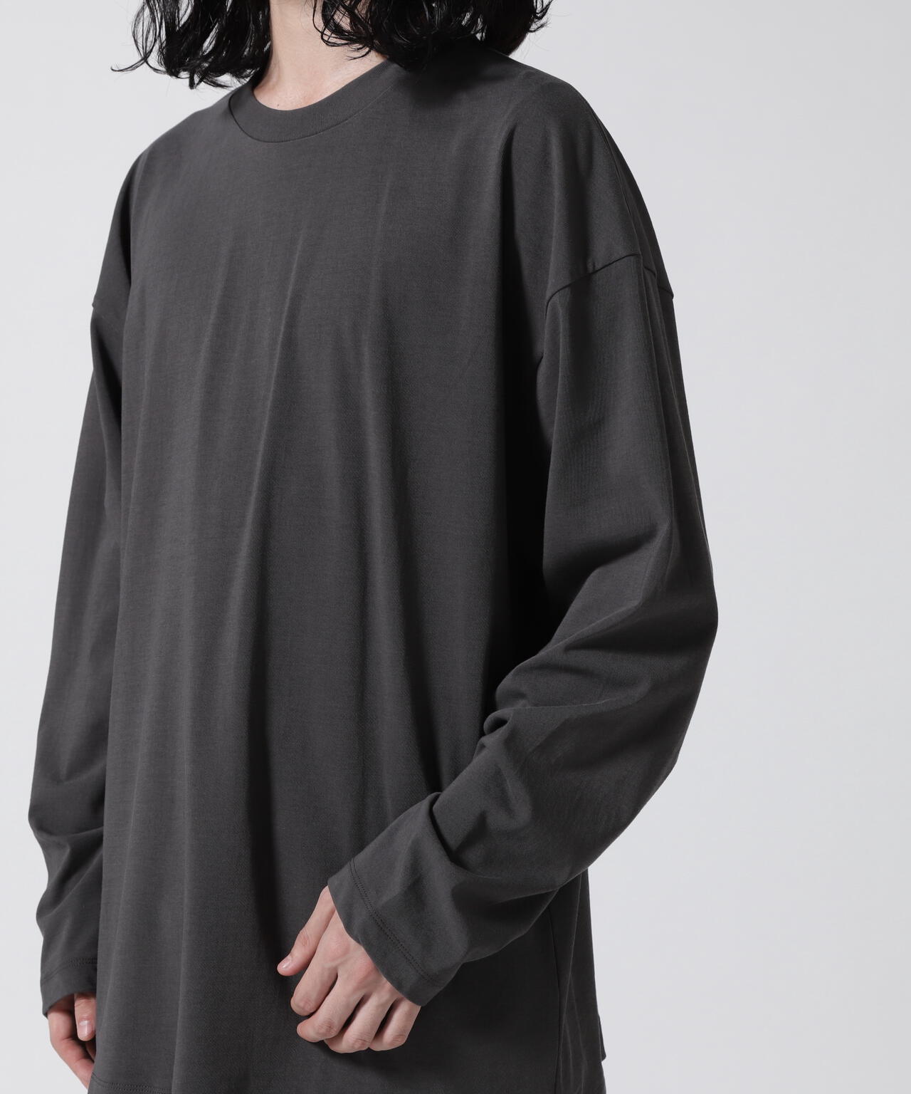 ATON (エイトン)FRESCA PLATE / OVERSIZED L/S T-SHIRT