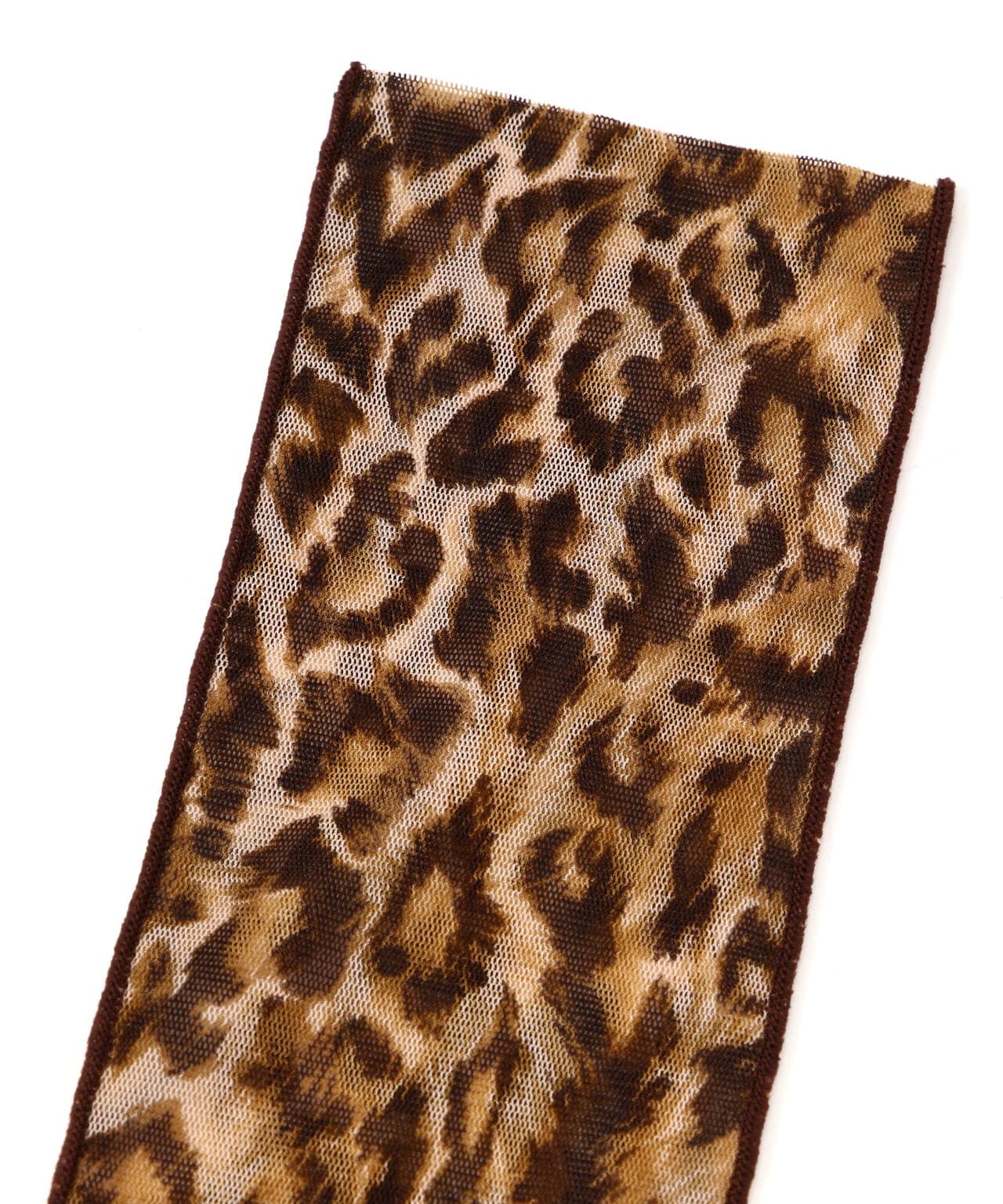 MARCOMONDE（マルコモンド）tulle tabi socks (Leopard)